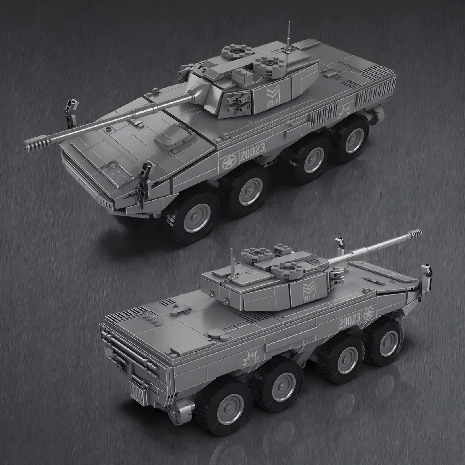 Remote Controlled ZTL - 11 Tank | 1292pcs - My Store