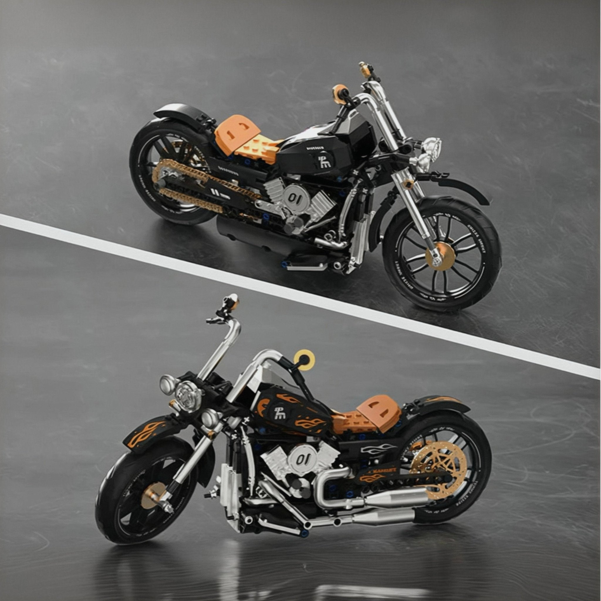 Retro Bike | 444pcs - My Store