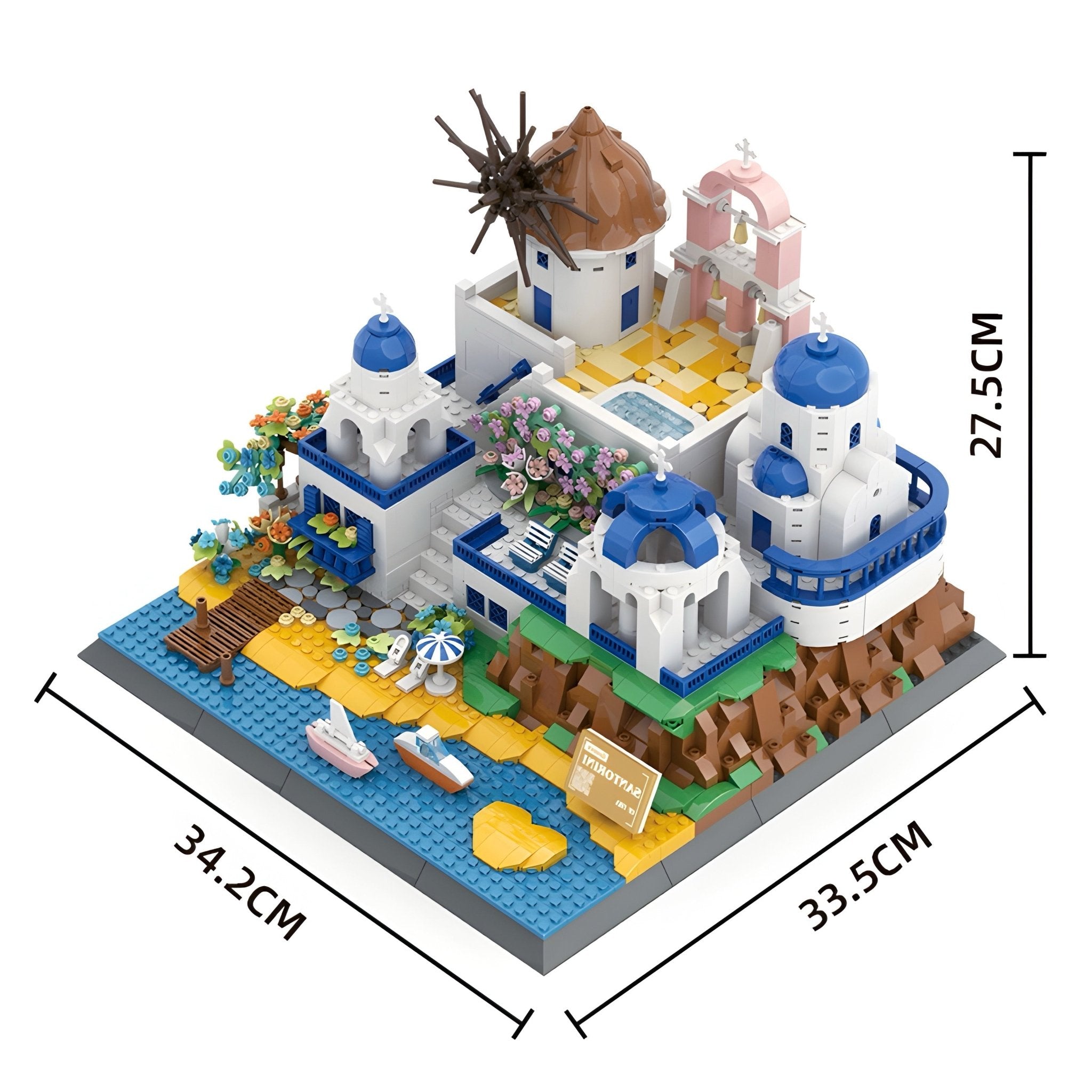 Santorini Levels | 1376pcs - My Store