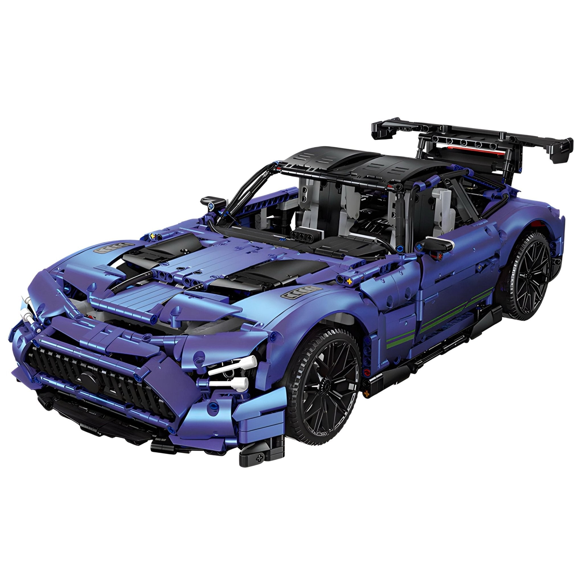 Satin Blue AMG GTR | 2887pcs - My Store