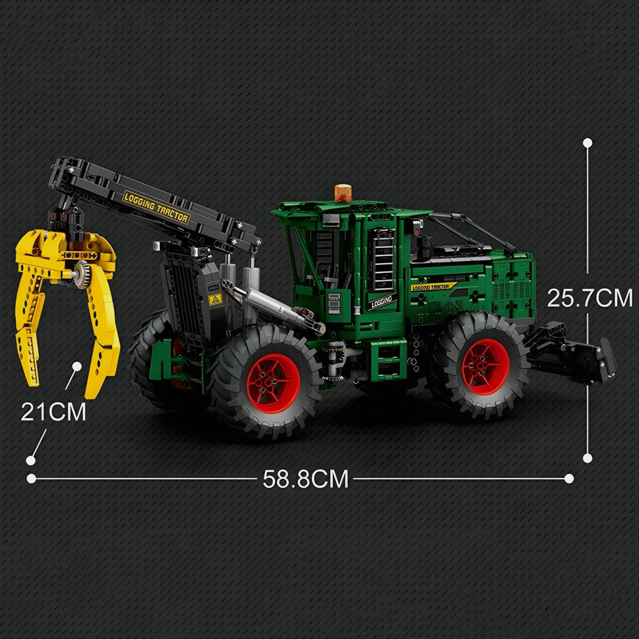 Skidder Tractor | 1740pcs - My Store