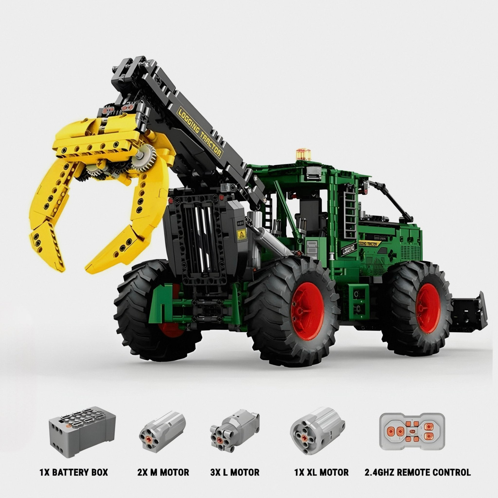 Skidder Tractor | 1740pcs - My Store