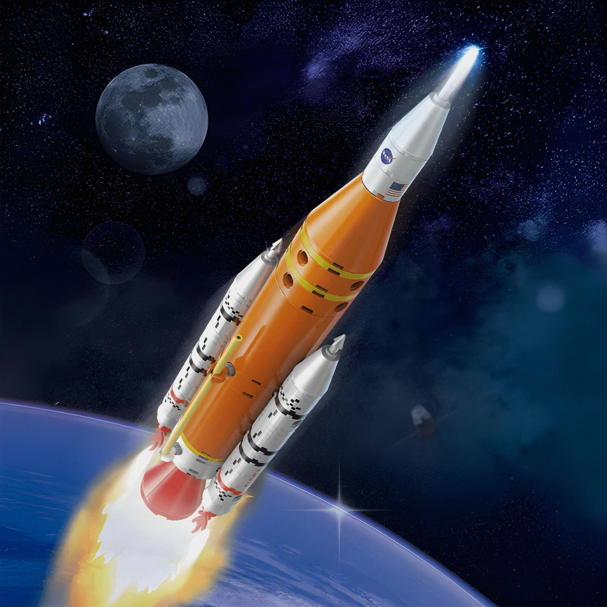 SLS Artemis Rocket | 658pcs - My Store