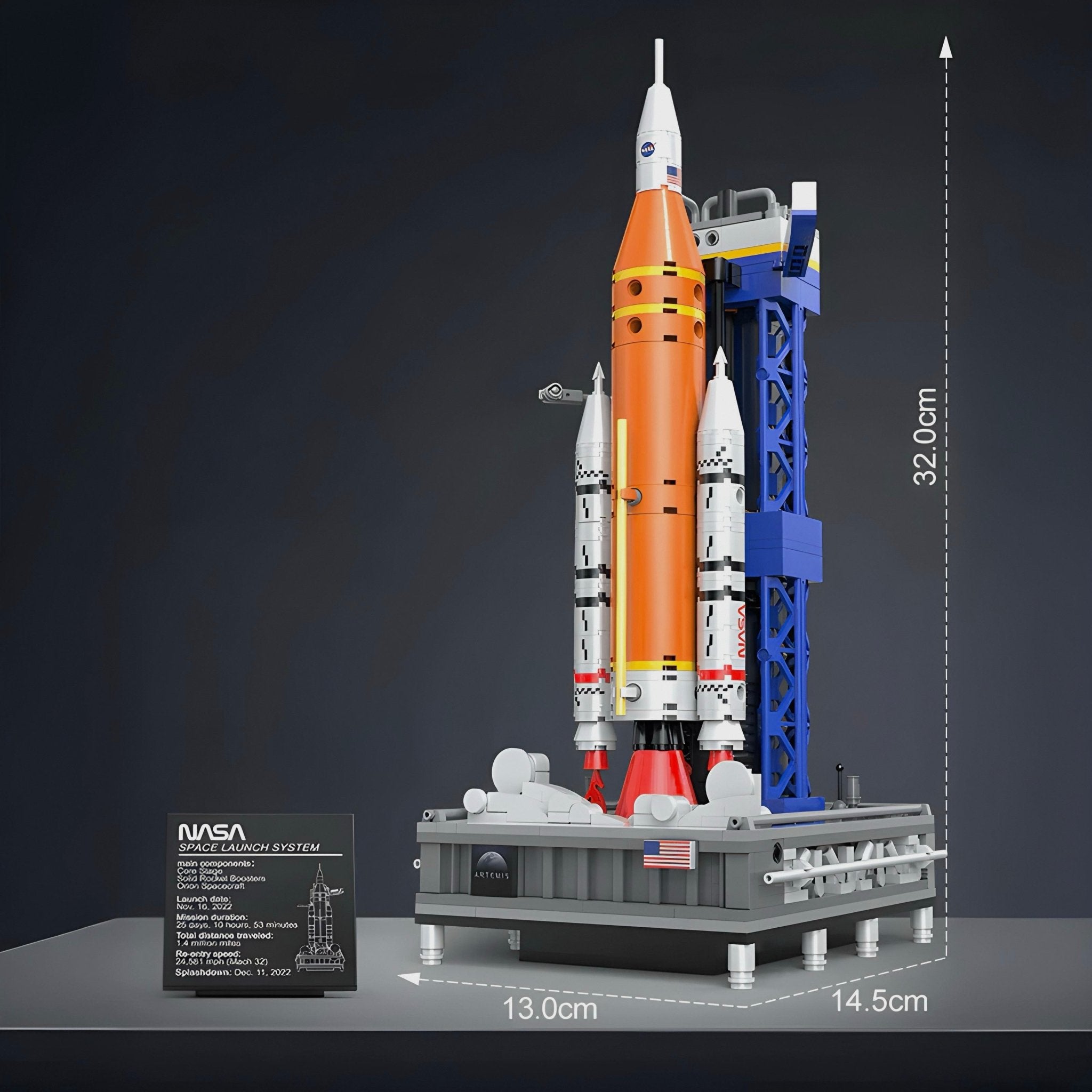 SLS Artemis Rocket | 658pcs - My Store