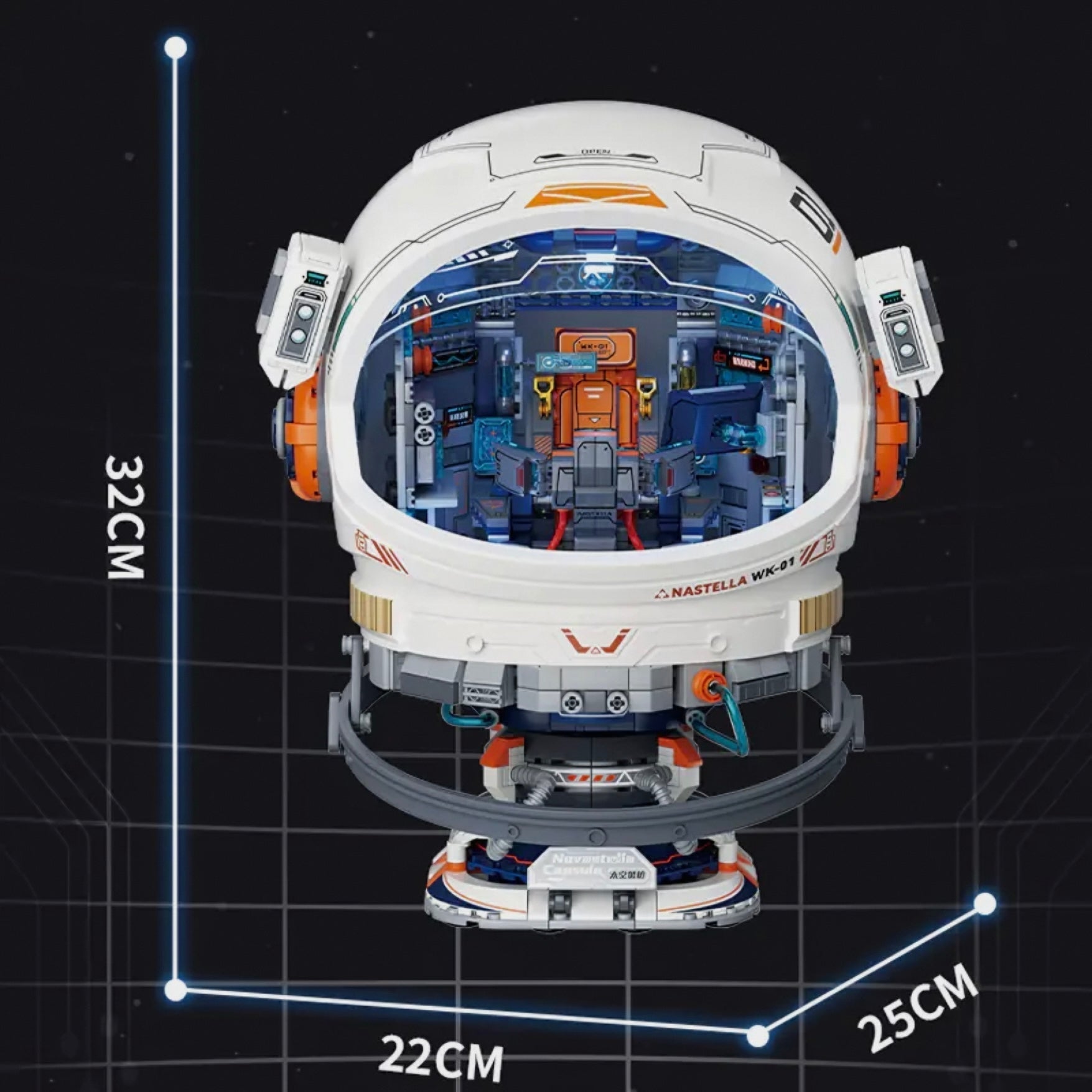 Space Explorer Helmet | 1212pcs - My Store