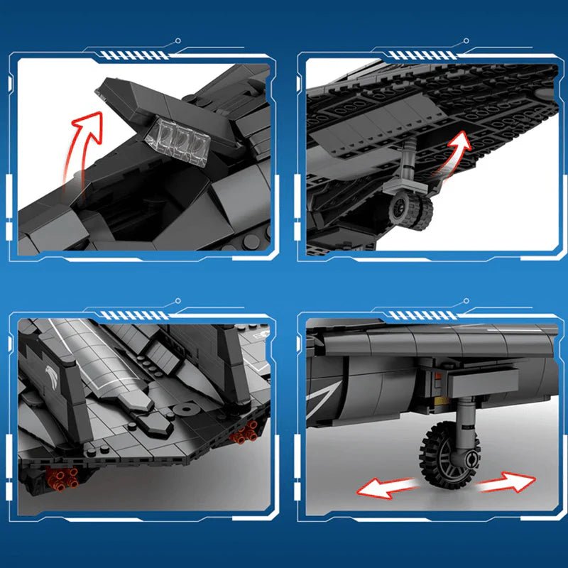 SR - 72 Reconnaissance Aircraft | 2073pcs - My Store