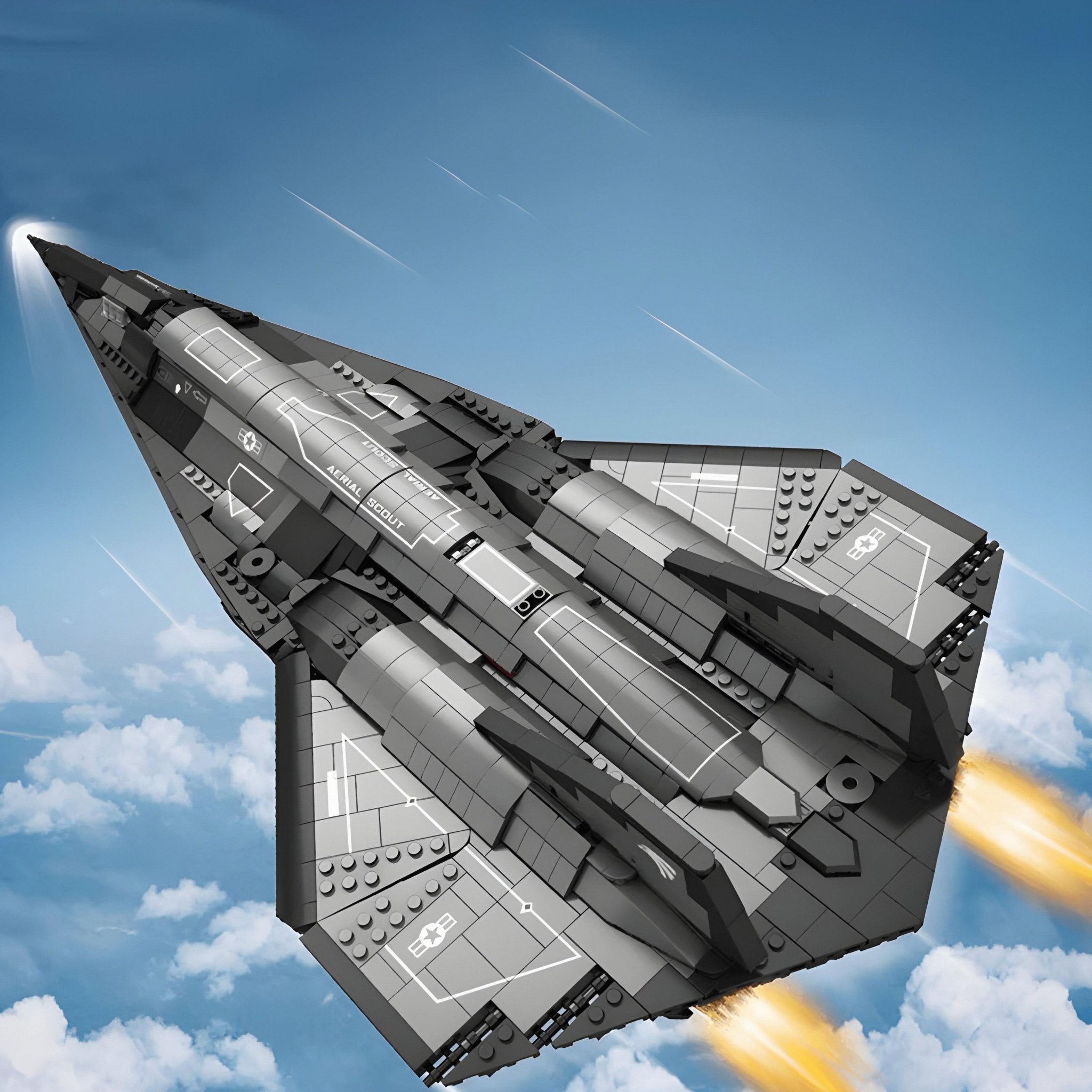 SR - 72 Reconnaissance Aircraft | 2073pcs - My Store