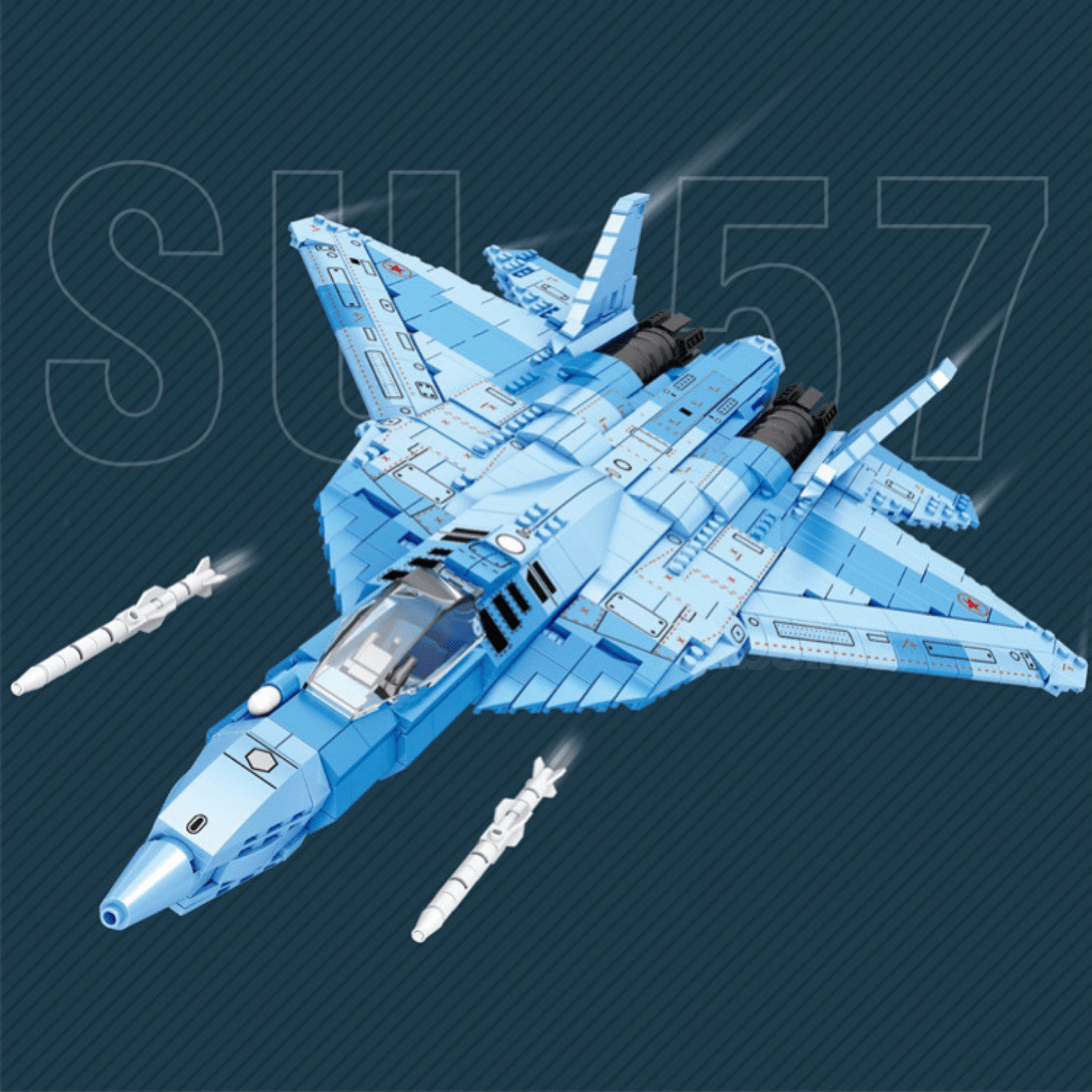 SU - 57 Stealth Fighter | 1456pcs - My Store