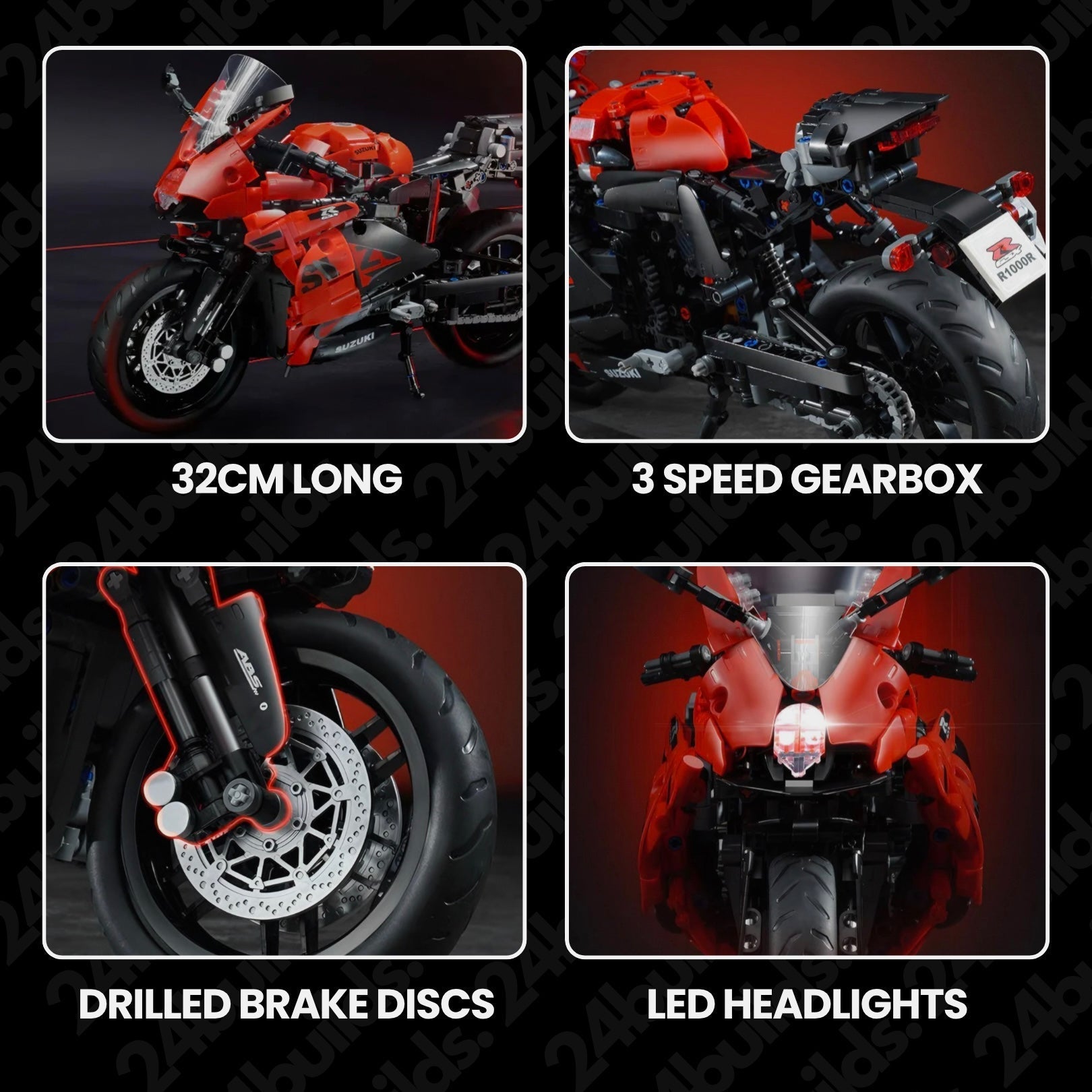Suzuki GSX - R1000R | 1246pcs - My Store