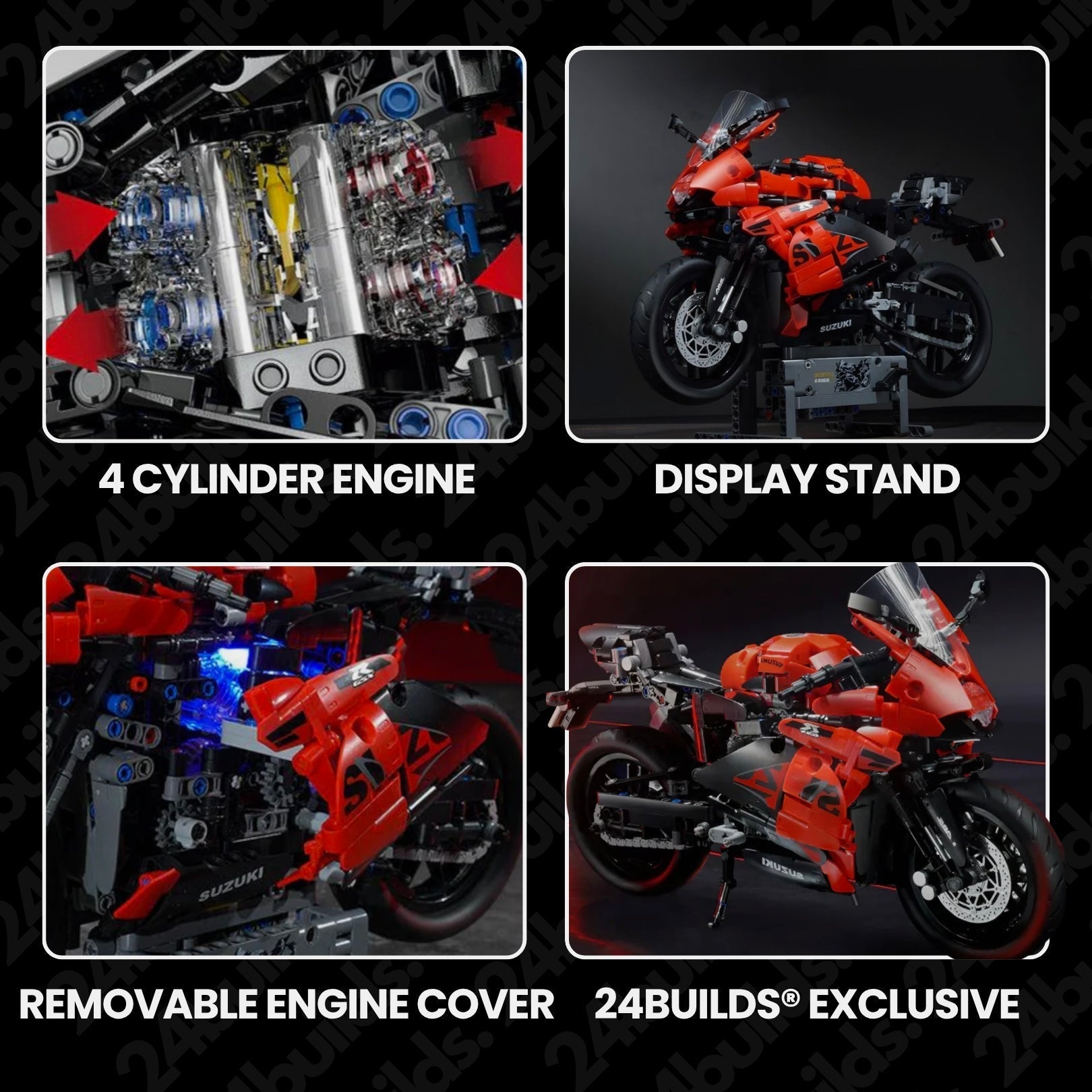 Suzuki GSX - R1000R | 1246pcs - My Store