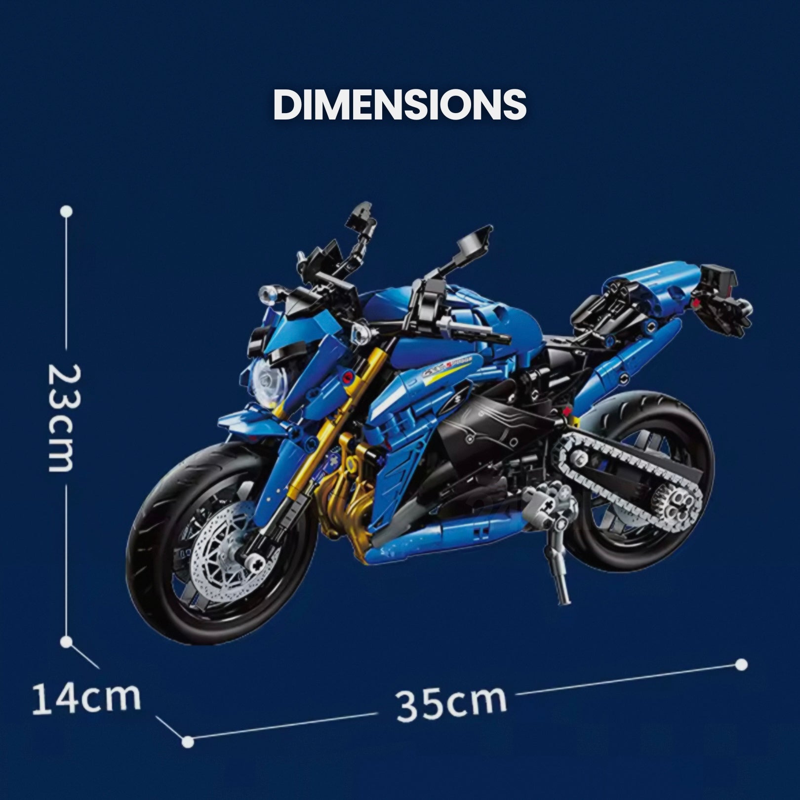 Suzuki GSX - S1000 | 1018pcs - My Store