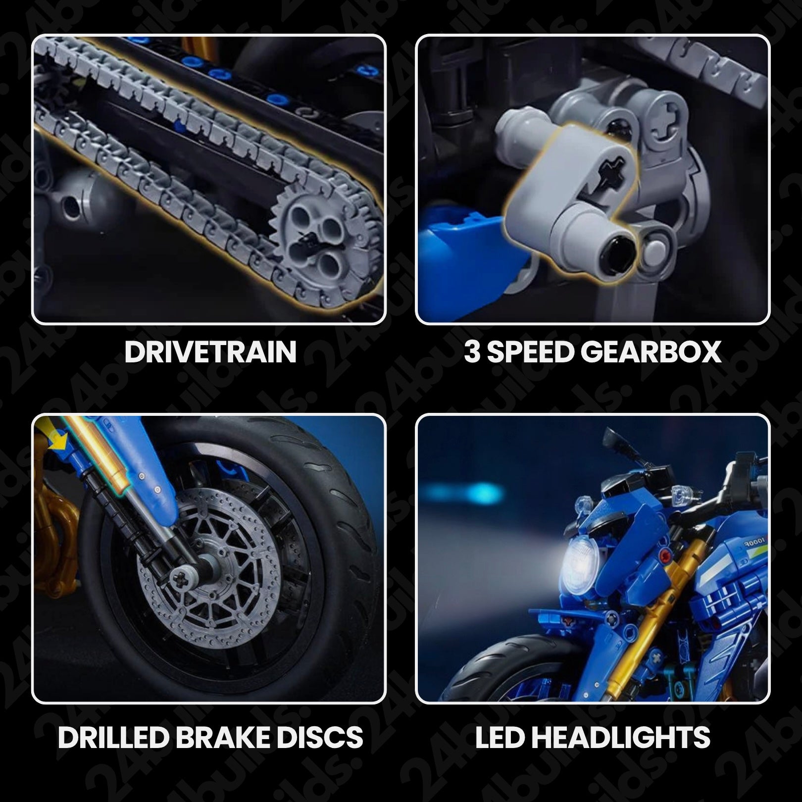 Suzuki GSX - S1000 | 1018pcs - My Store