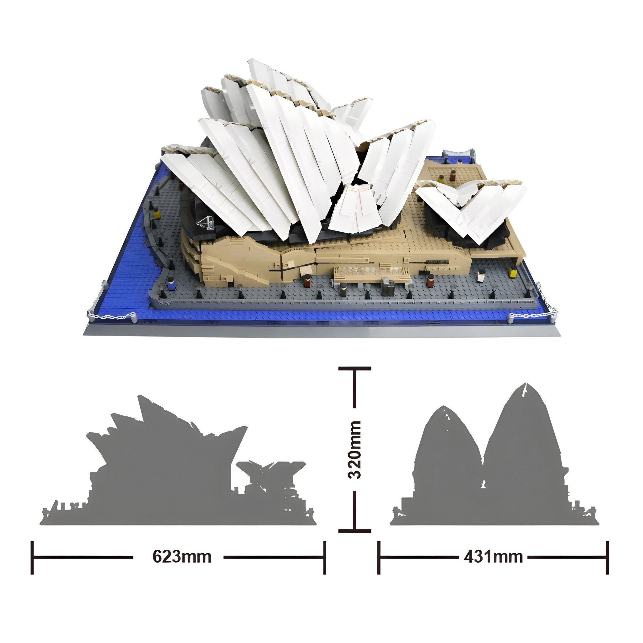Sydney Opera House | 2938pcs - My Store
