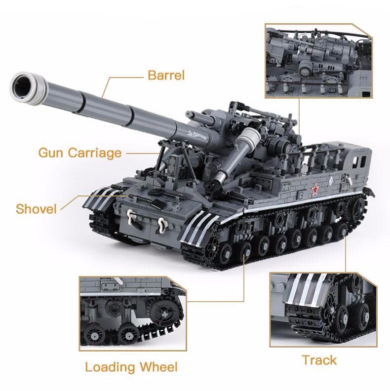T92 Tank | 1832pcs - My Store