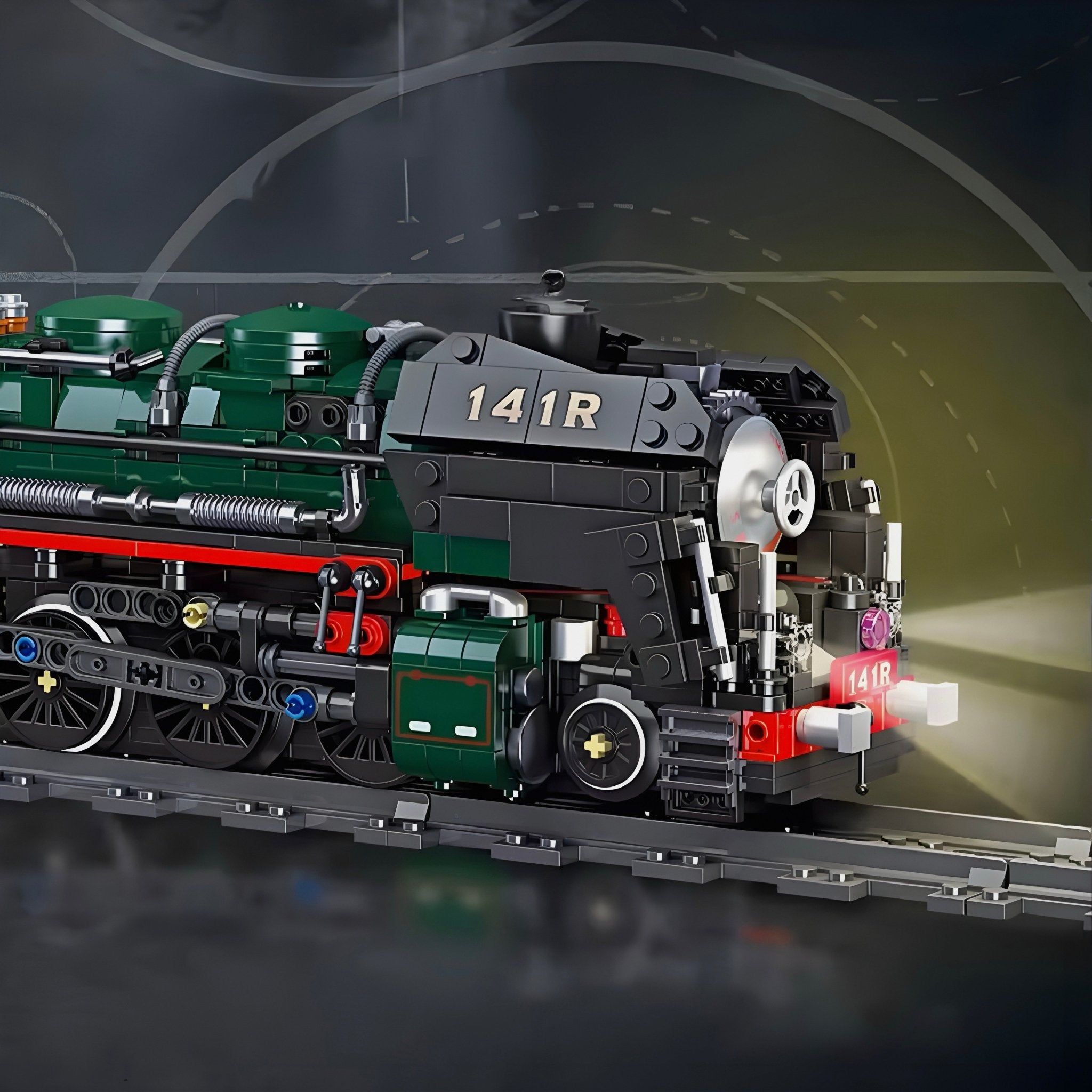 The 141 R French Steam Locomotive | 1782pcs - My Store