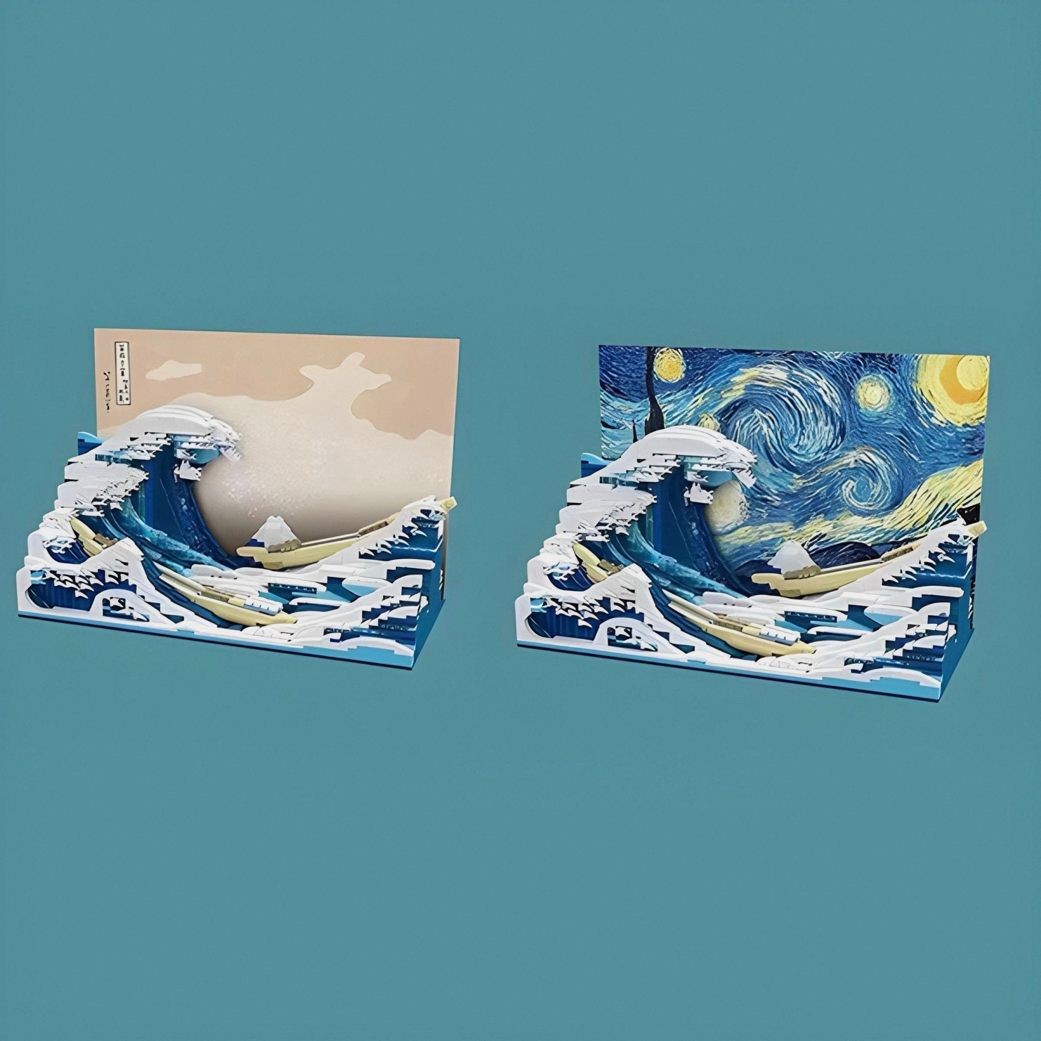The Great Wave Of Kanawaga | 1832pcs - My Store