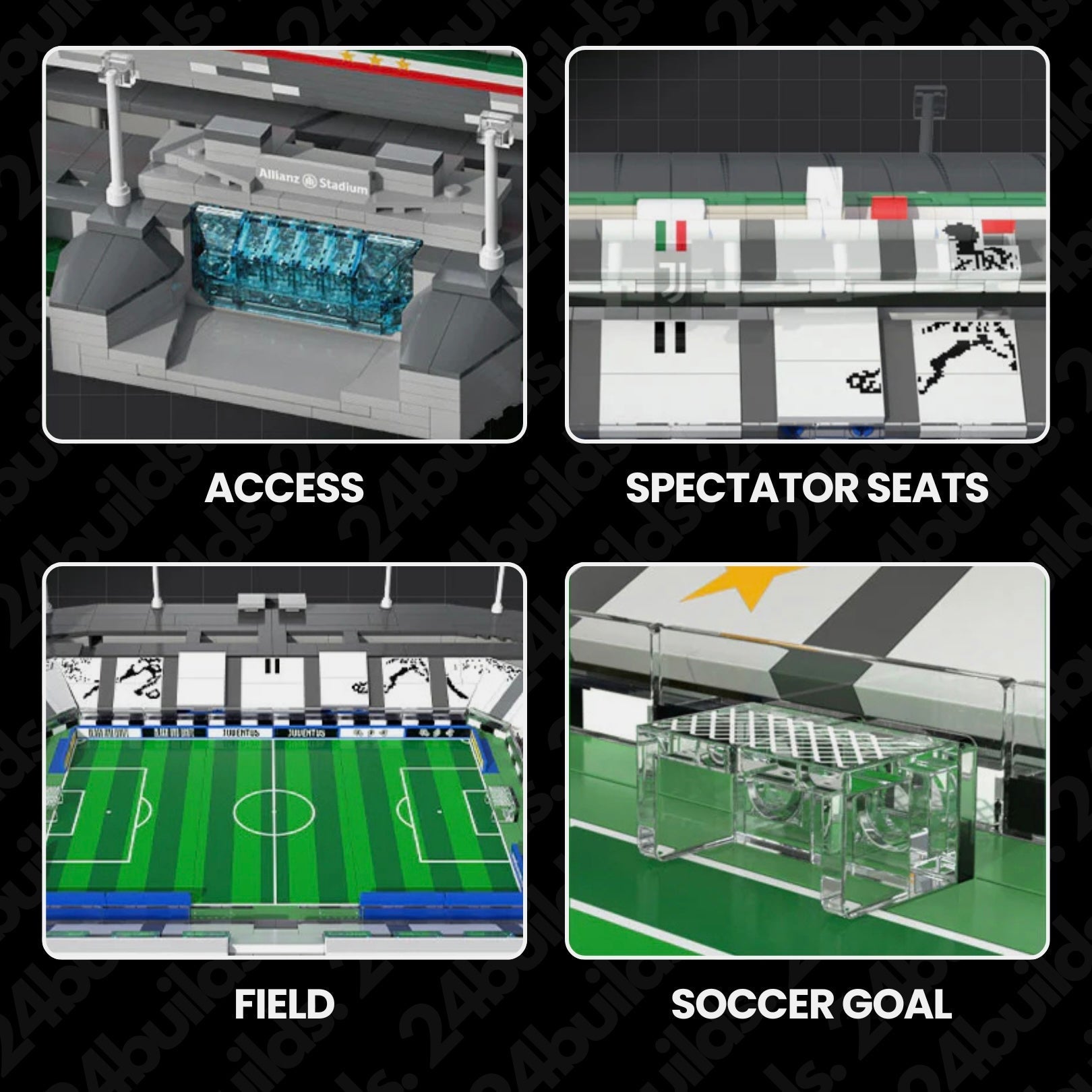 The Official Juventus Allianz Stadium | 3638pcs - My Store