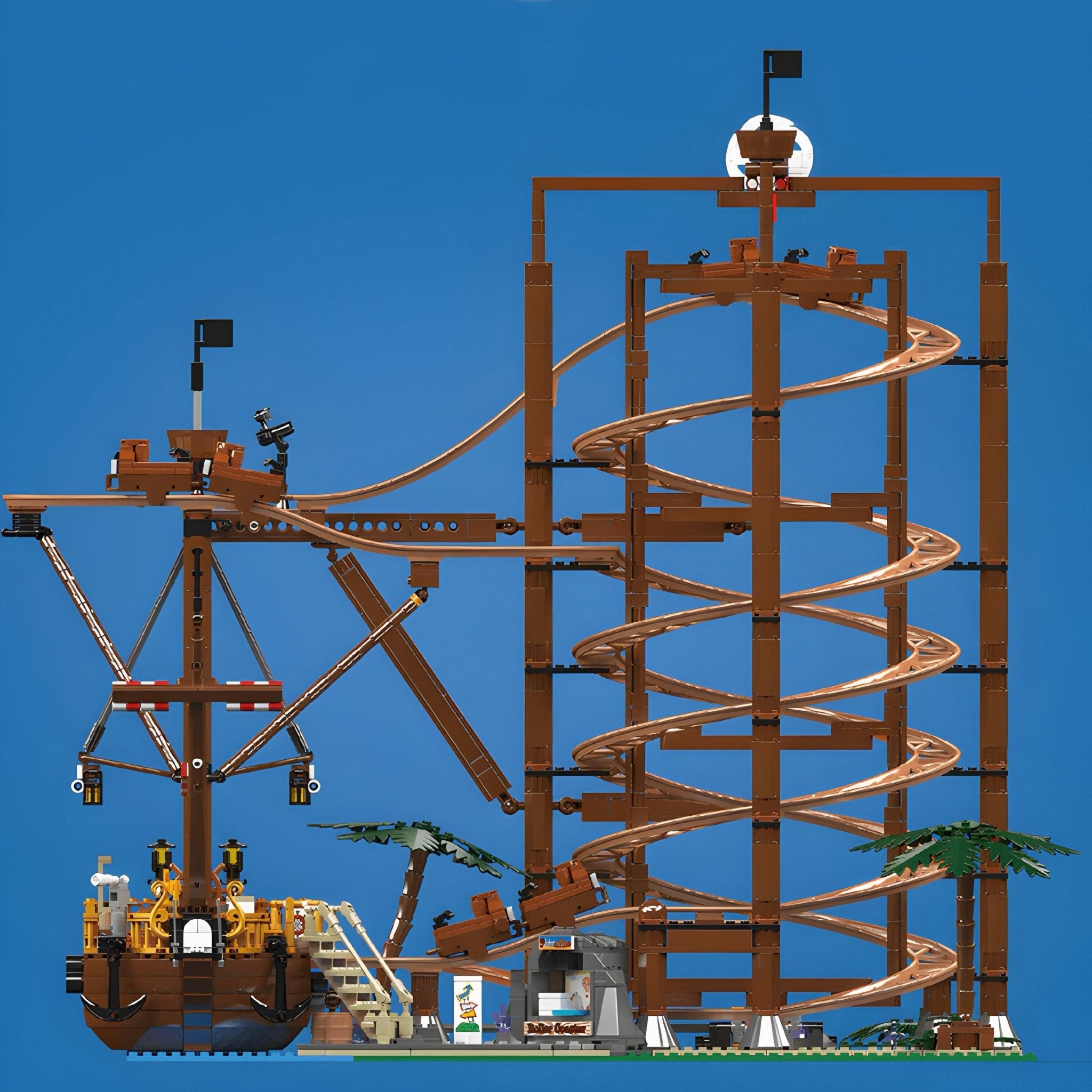 The Pirate Roller Coaster | 2173pcs - My Store