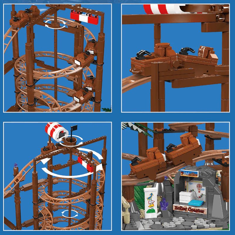 The Pirate Roller Coaster | 2173pcs - My Store