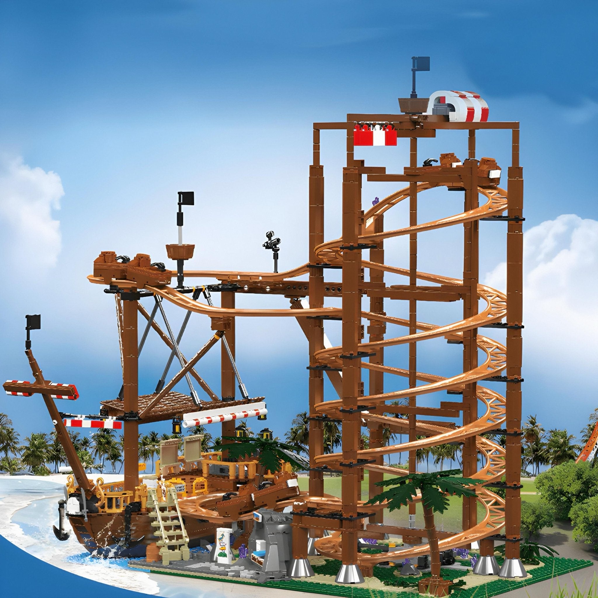 The Pirate Roller Coaster | 2173pcs - My Store