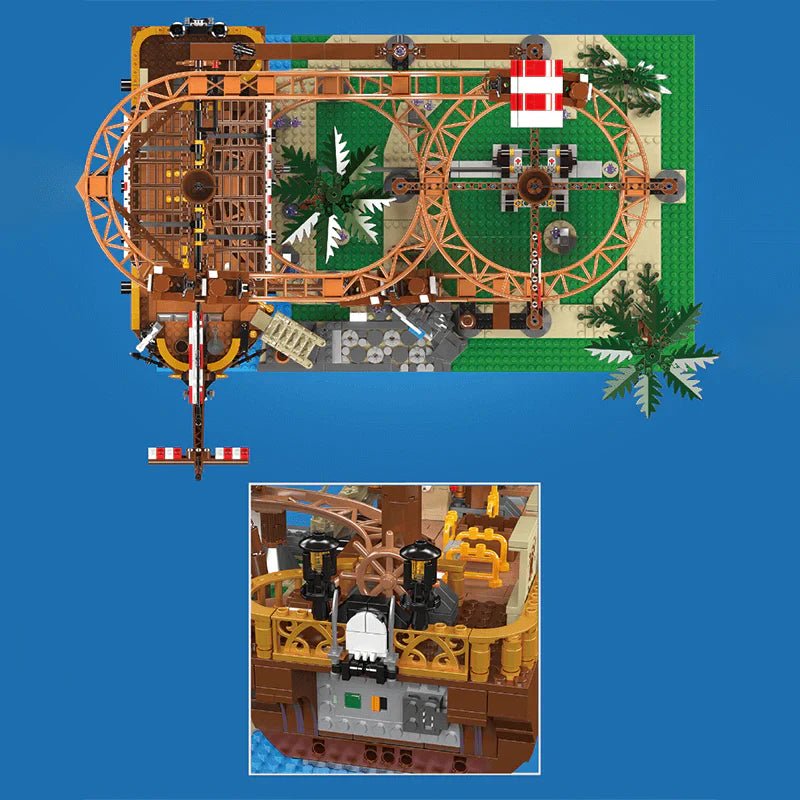 The Pirate Roller Coaster | 2173pcs - My Store