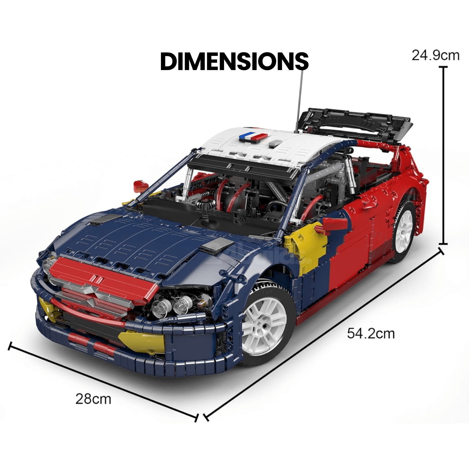 The Ultimate French Rally Car | 4606pcs - My Store