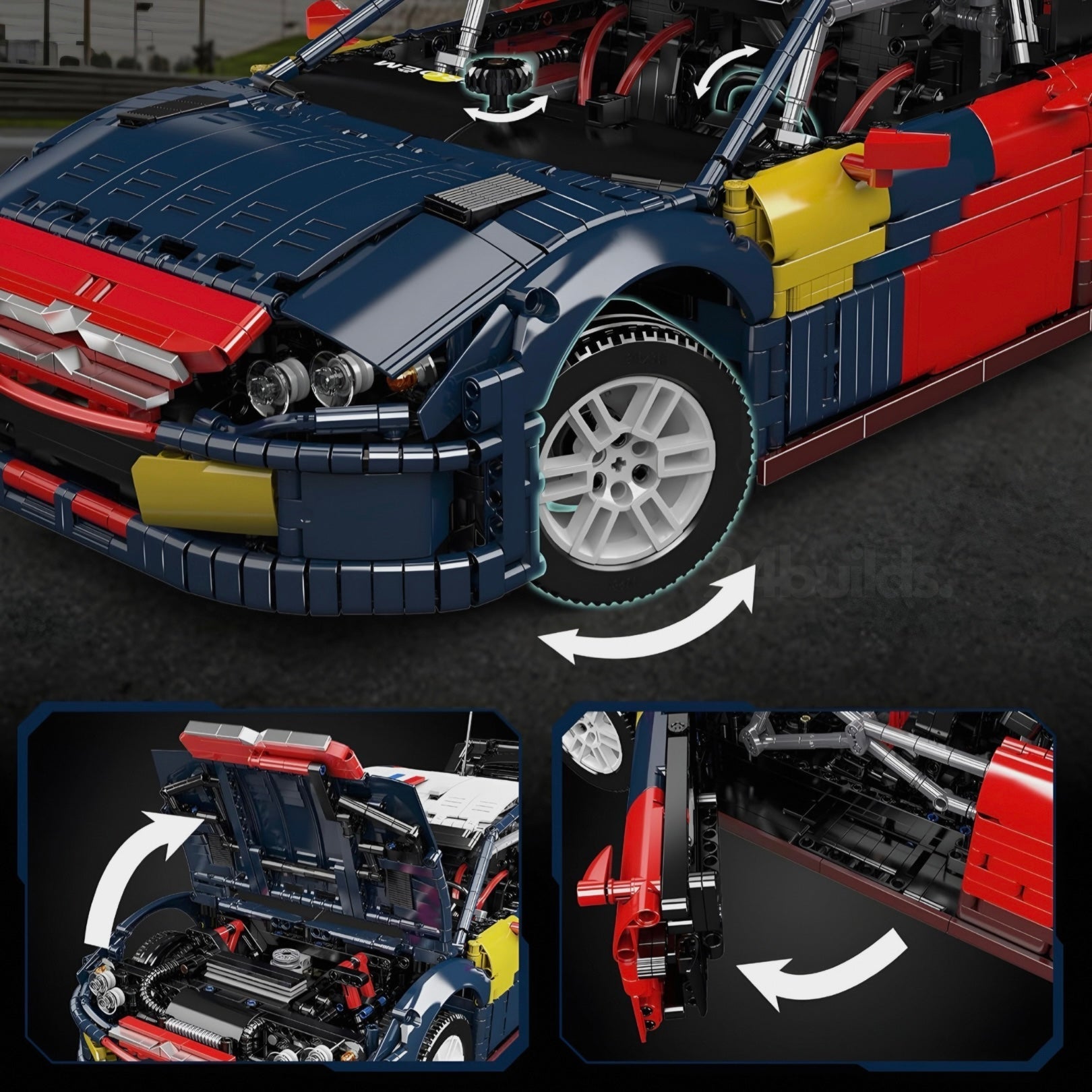 The Ultimate French Rally Car | 4606pcs - My Store