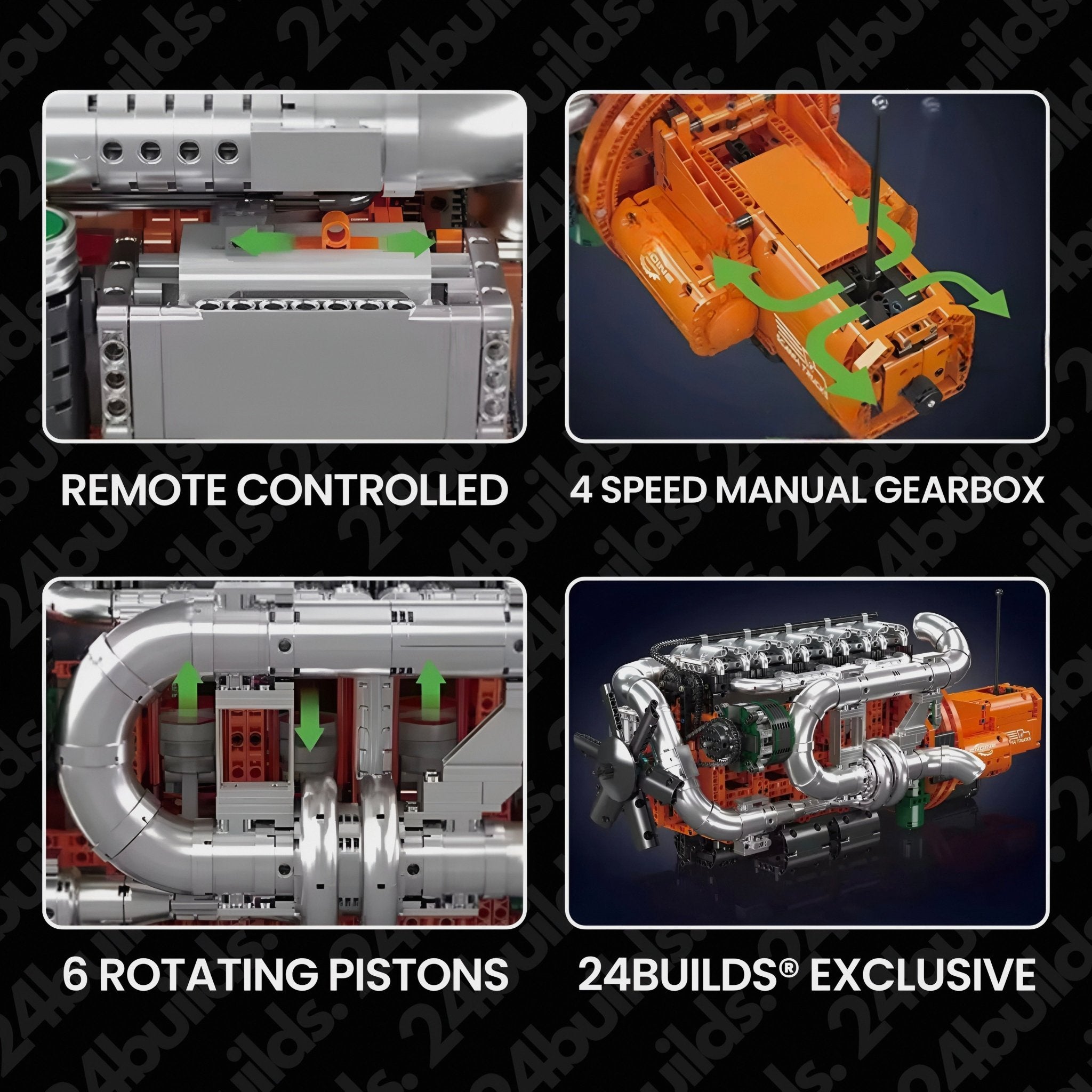 The Ultimate Inline - 6 Truck Engine | 3236pcs - My Store