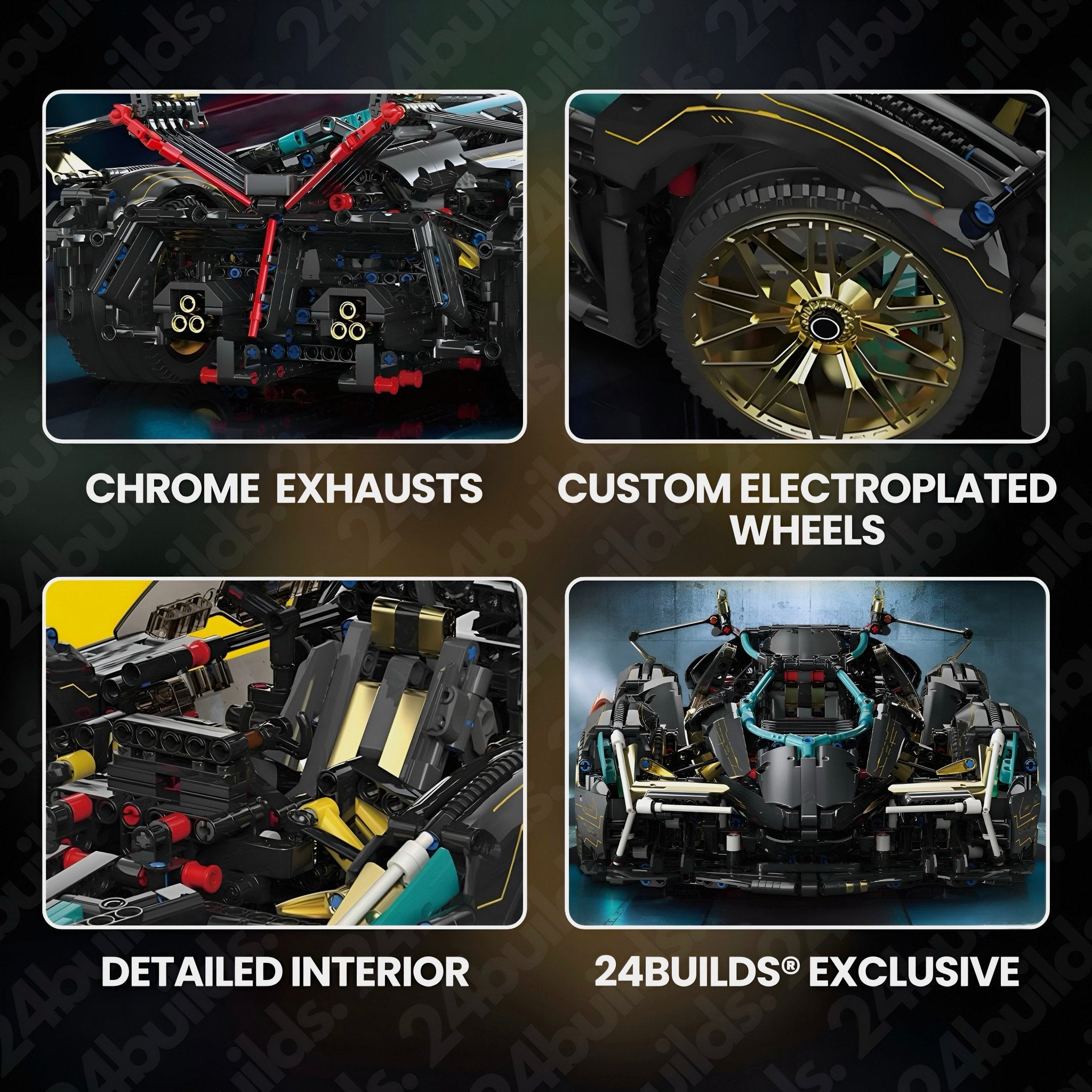 The Ultimate Italian V12 Concept | 2528pcs - My Store