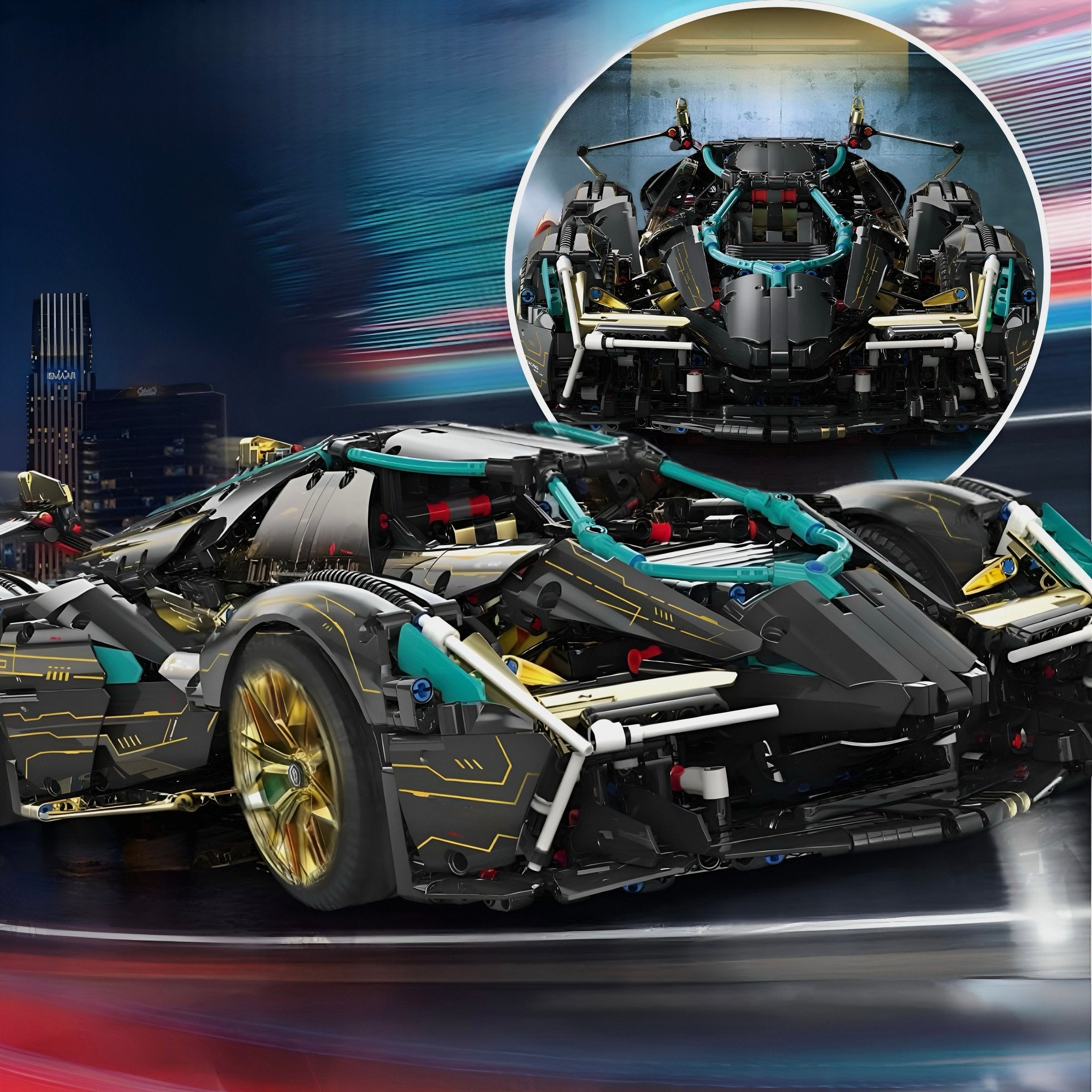 The Ultimate Italian V12 Concept | 2528pcs - My Store