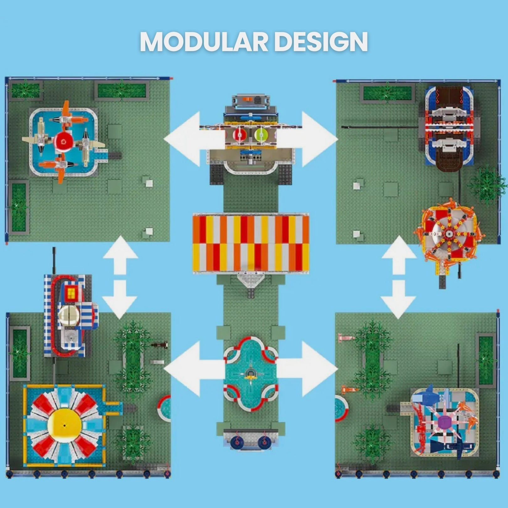 The Ultimate Motorised Theme Park | 5220pcs - My Store