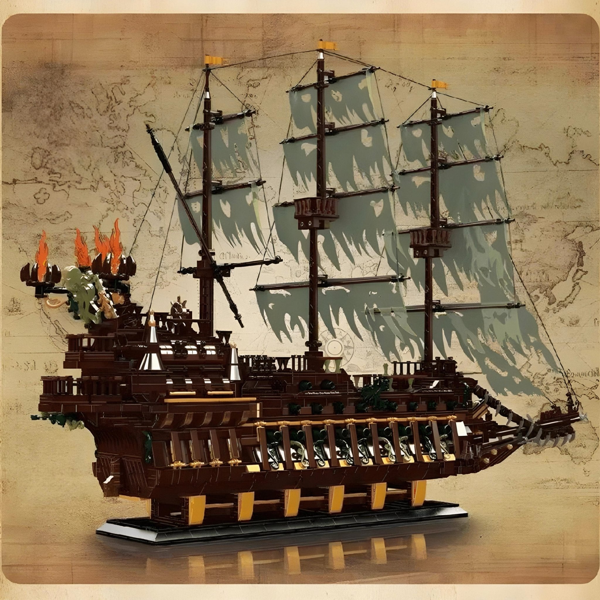 The Ultimate Pirate Ship | 4362pcs - My Store