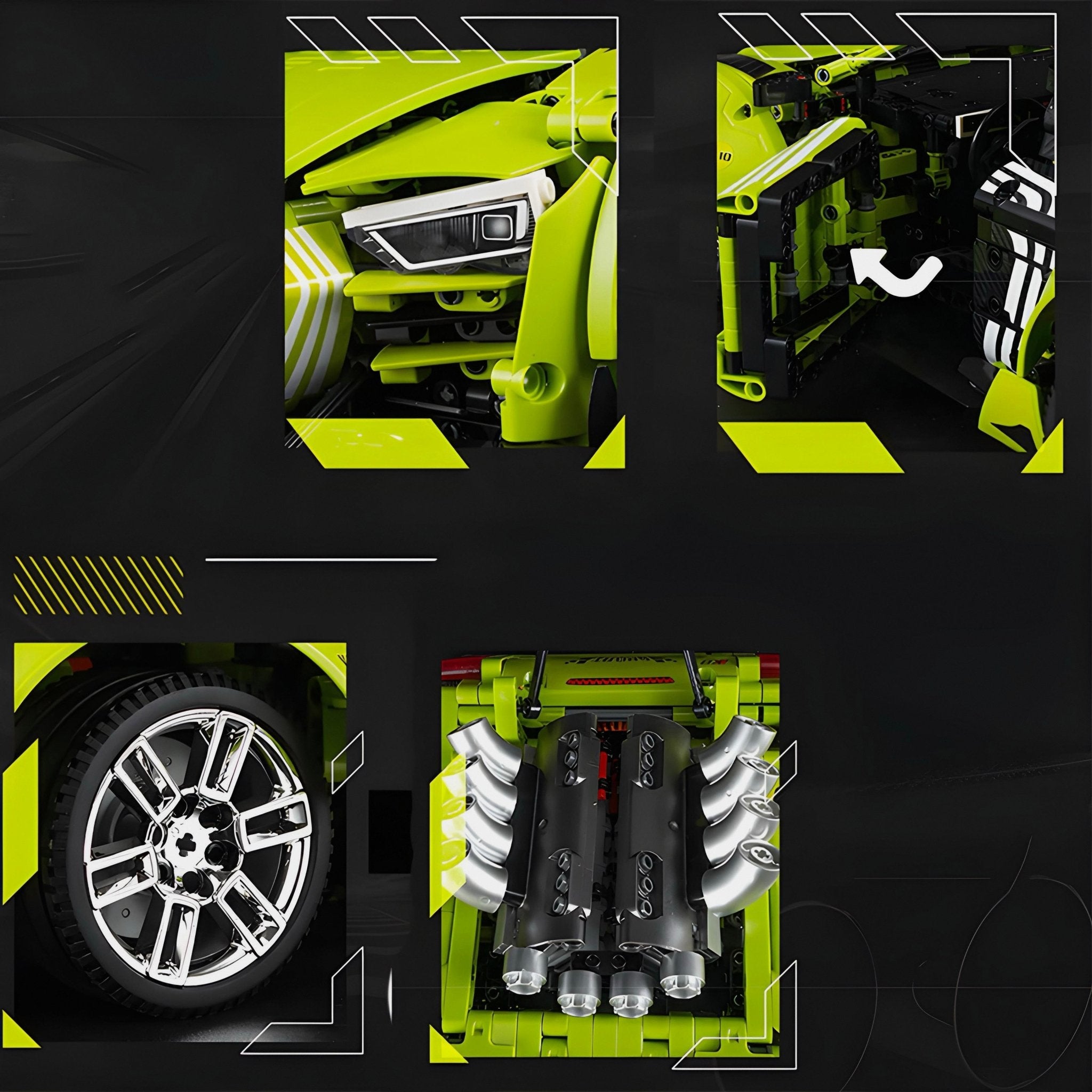 The Ultimate R8 Widebody | 2640pcs - My Store