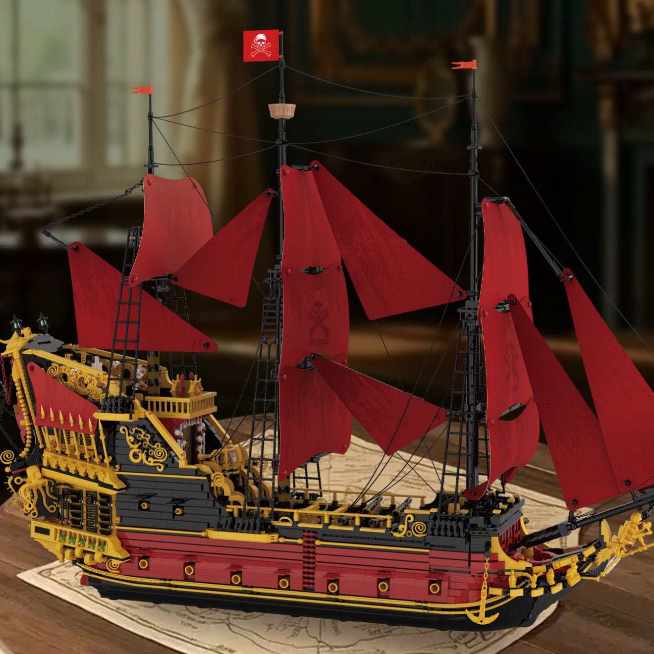 The Ultimate Revenge Sailing Ship | 5668pcs - My Store