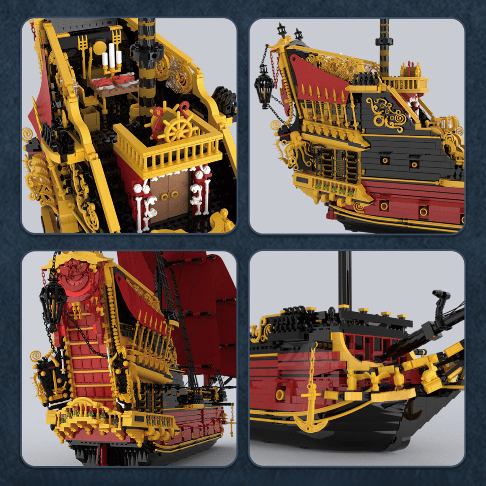 The Ultimate Revenge Sailing Ship | 5668pcs - My Store