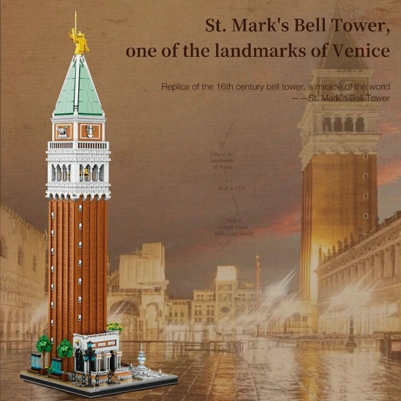 The Ultimate St. Mark's Campanile | 3904pcs - My Store
