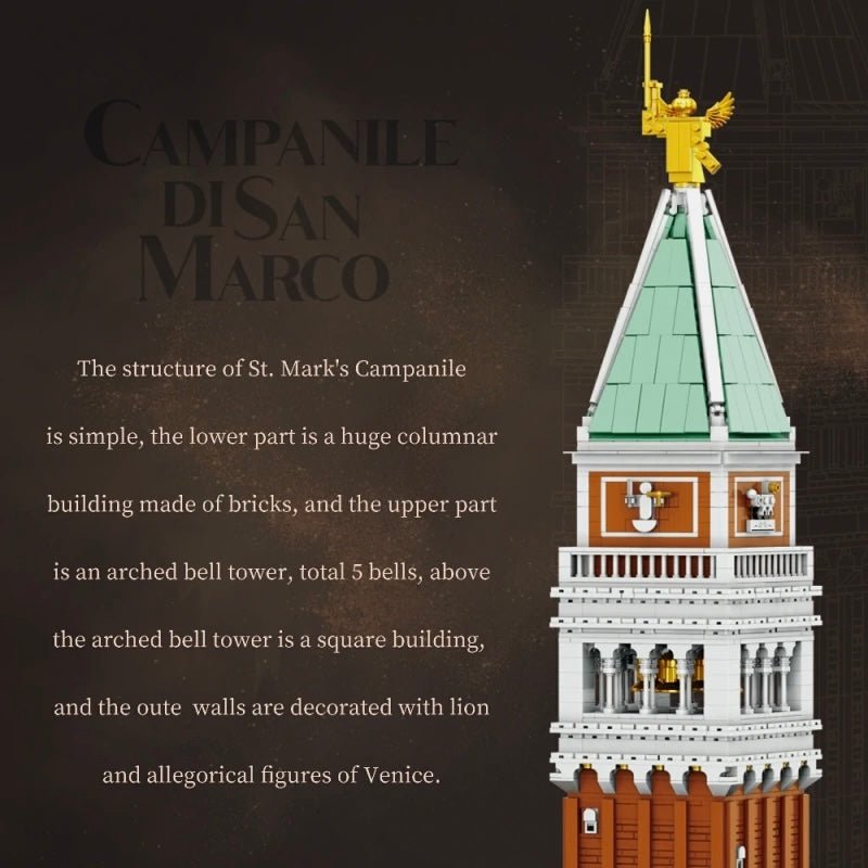 The Ultimate St. Mark's Campanile | 3904pcs - My Store