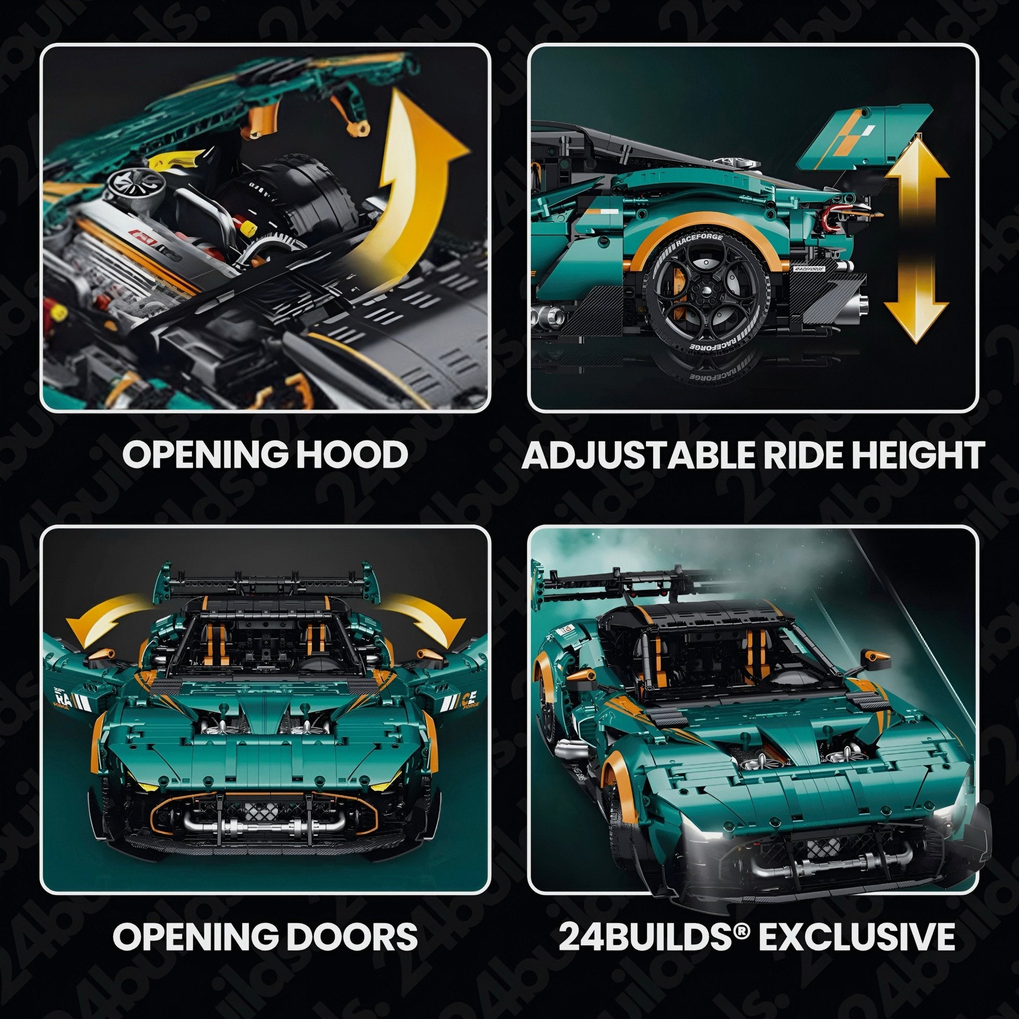 The Ultimate V12 British Race Car | 3794pcs - My Store
