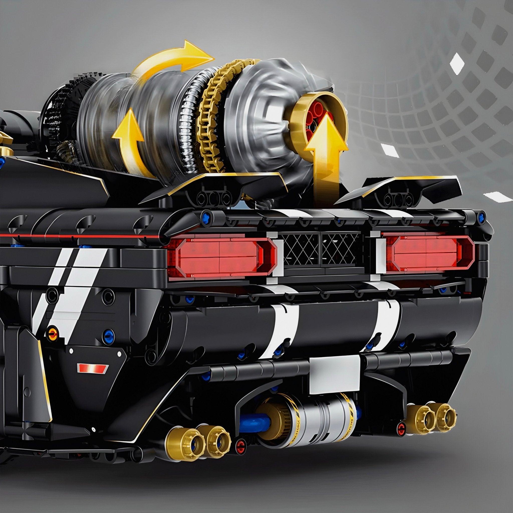The Ultimate V8 Muscle Car | 3752pcs - My Store