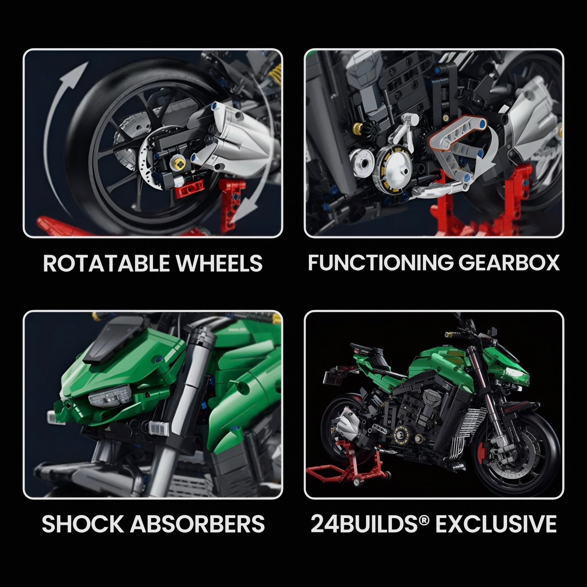 The Ultimate Z1000 R | 2088pcs - My Store