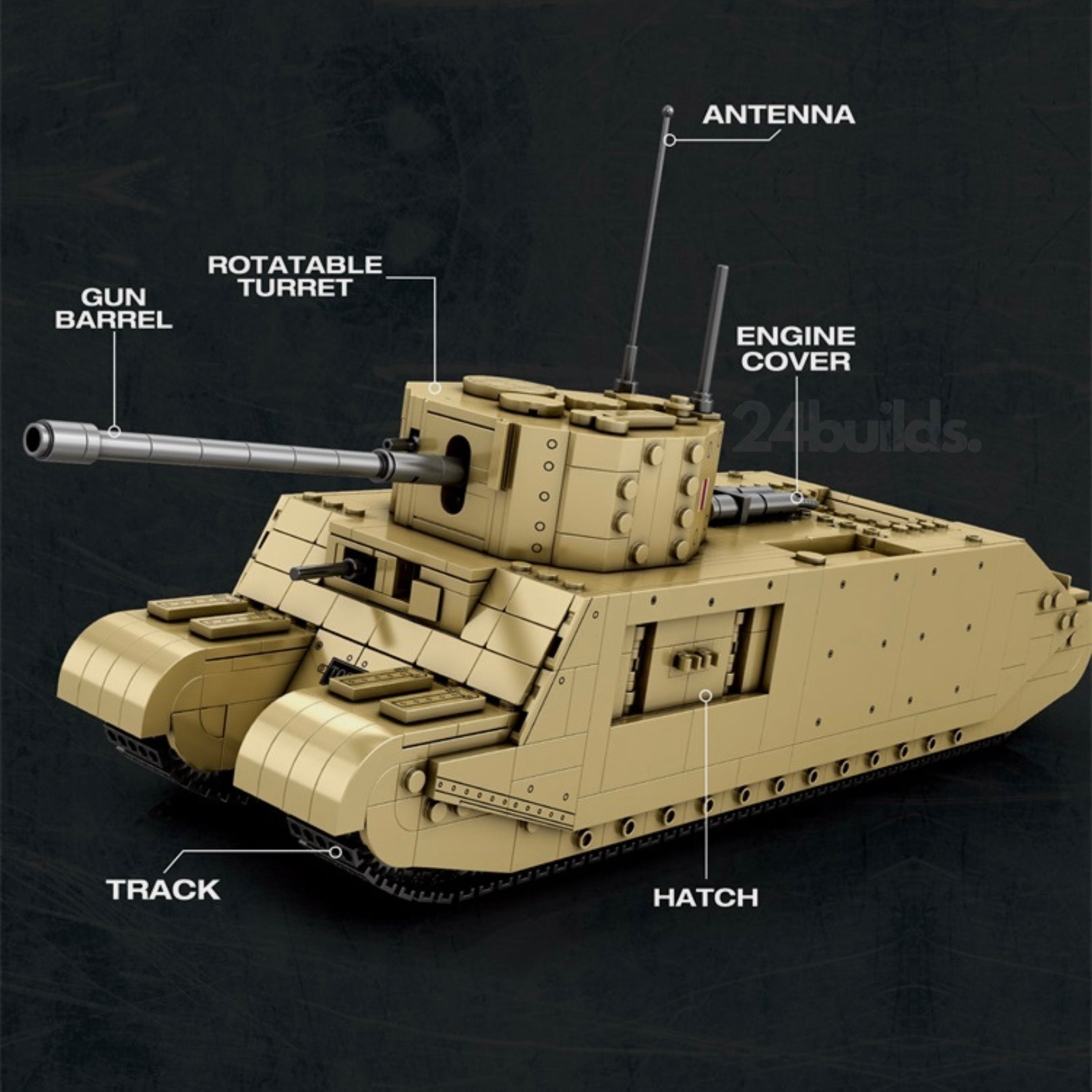TOG II Behemoth Tank | 1426pcs - My Store