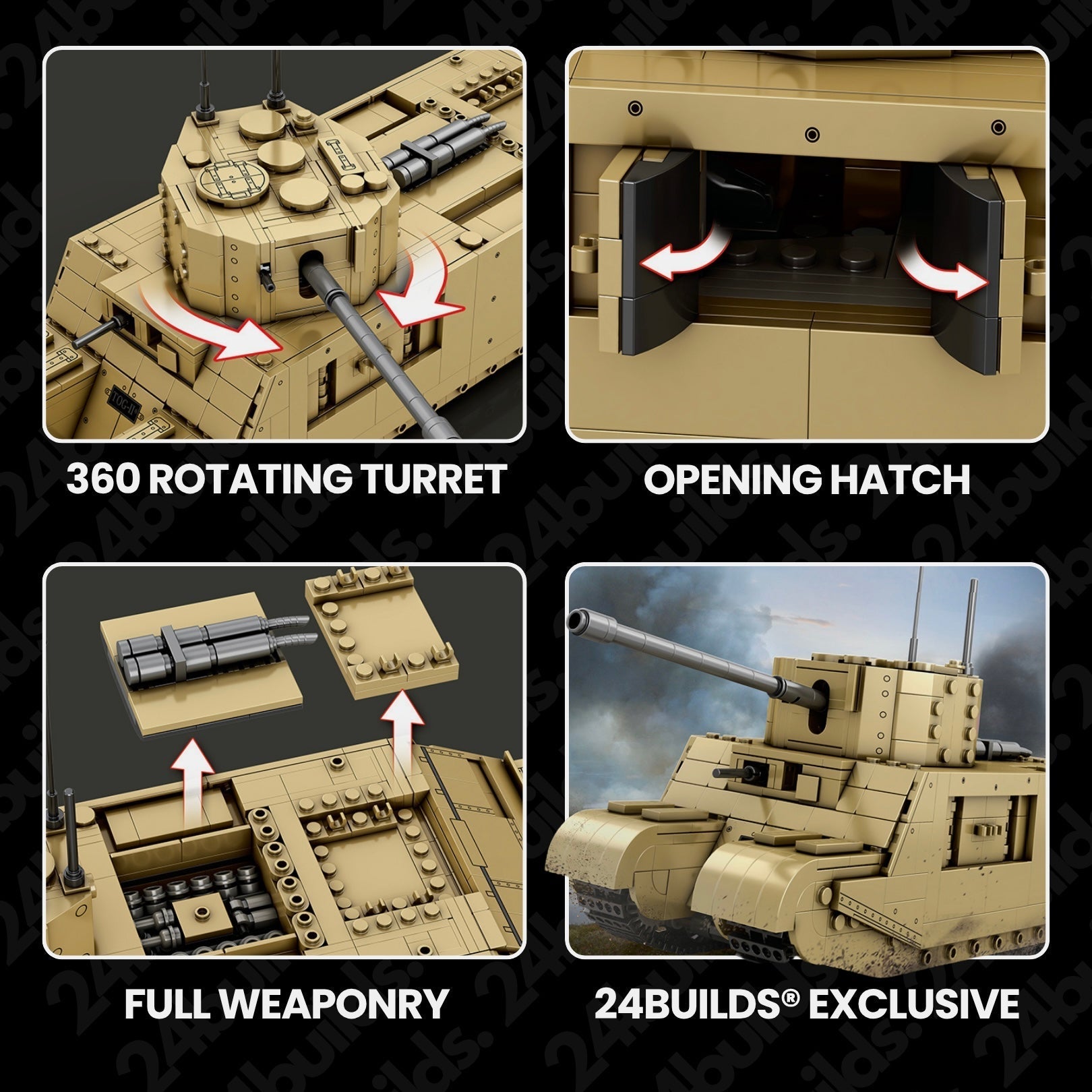 TOG II Behemoth Tank | 1426pcs - My Store