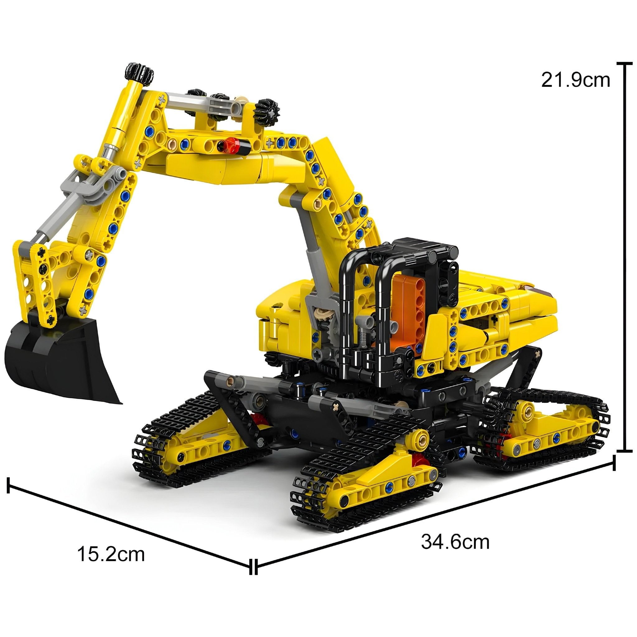 Tracked Construction Excavator | 840pcs - My Store