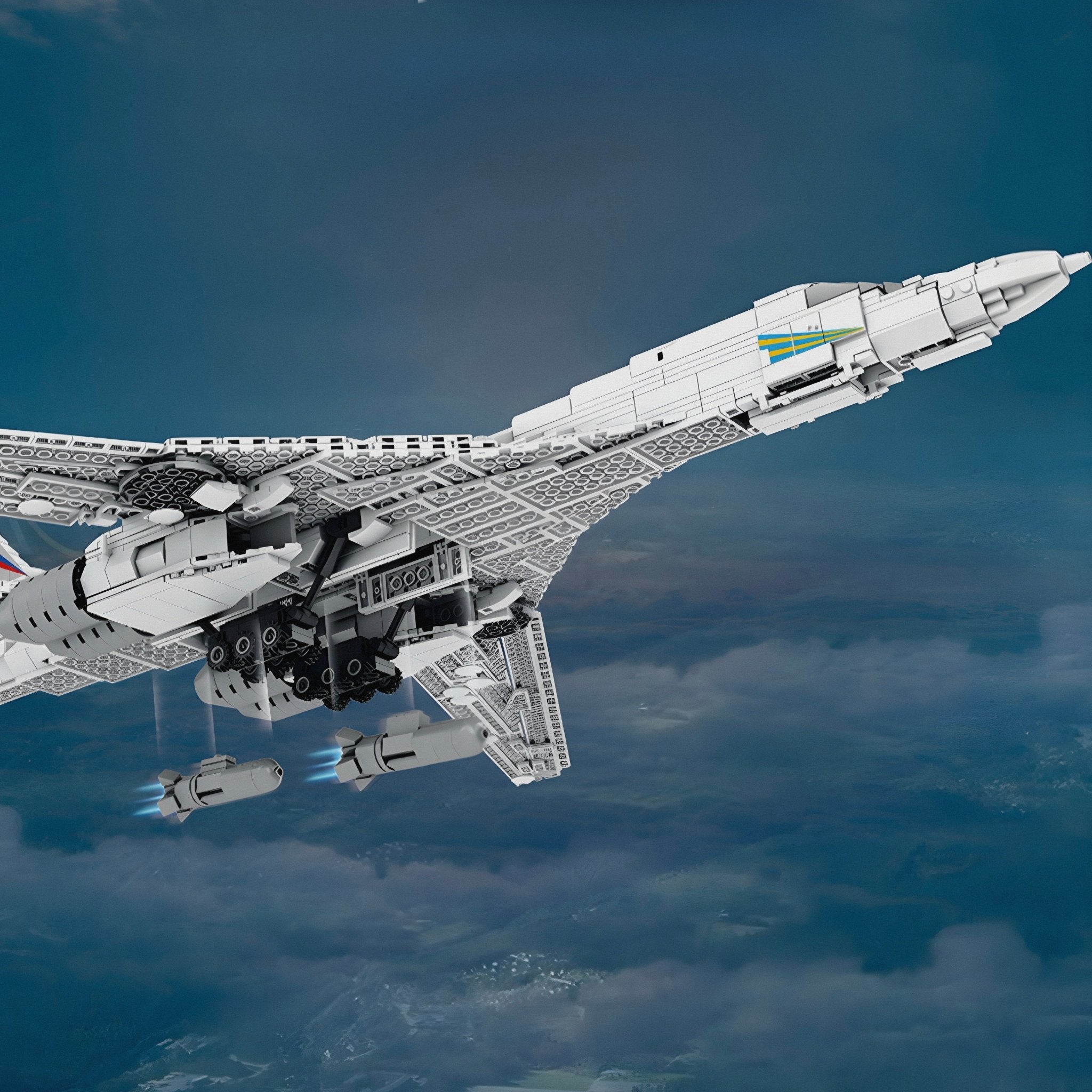 Tu - 160 Strategic Bomber | 1598pcs - My Store