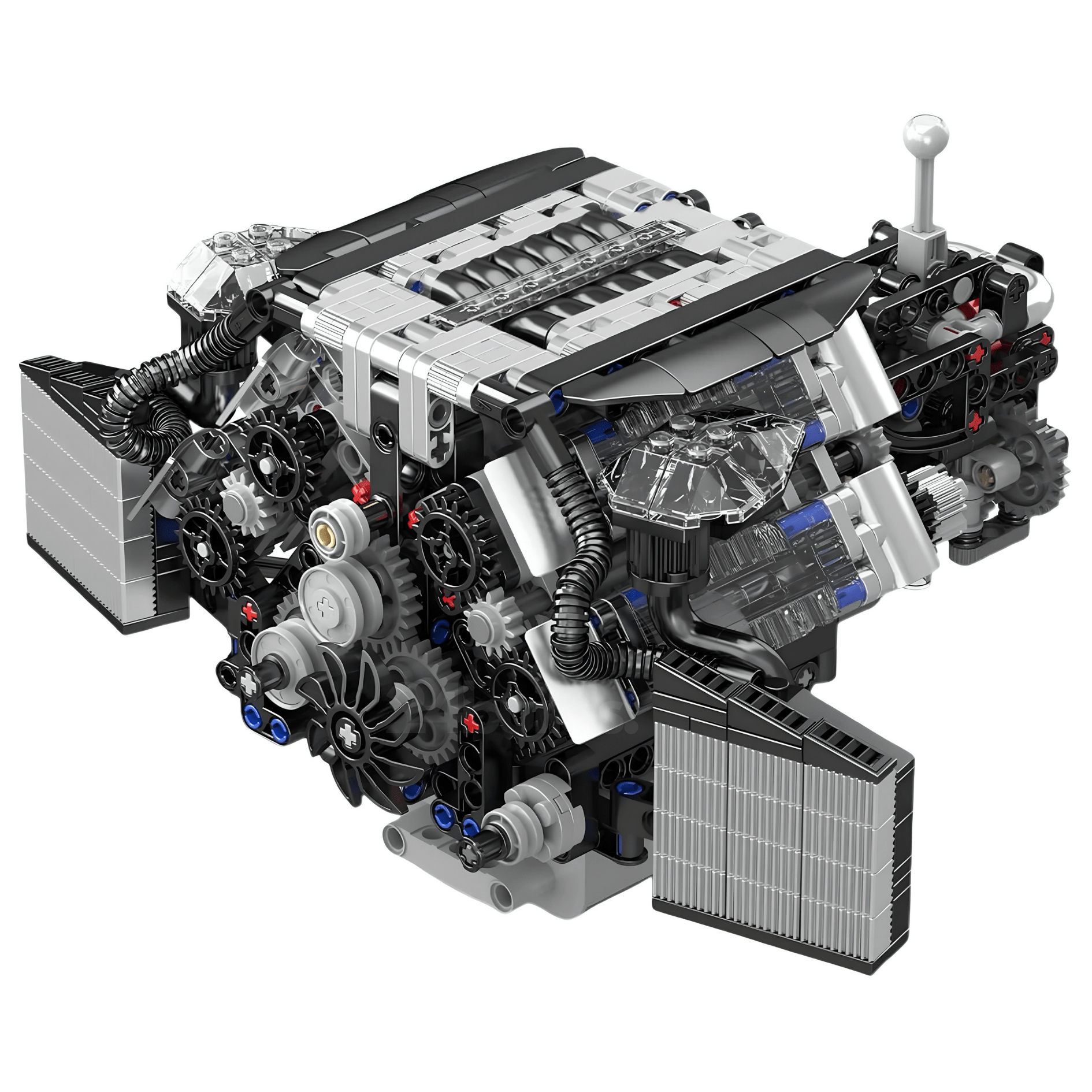 Twin Turbo W12 German Engine | 872pcs - My Store