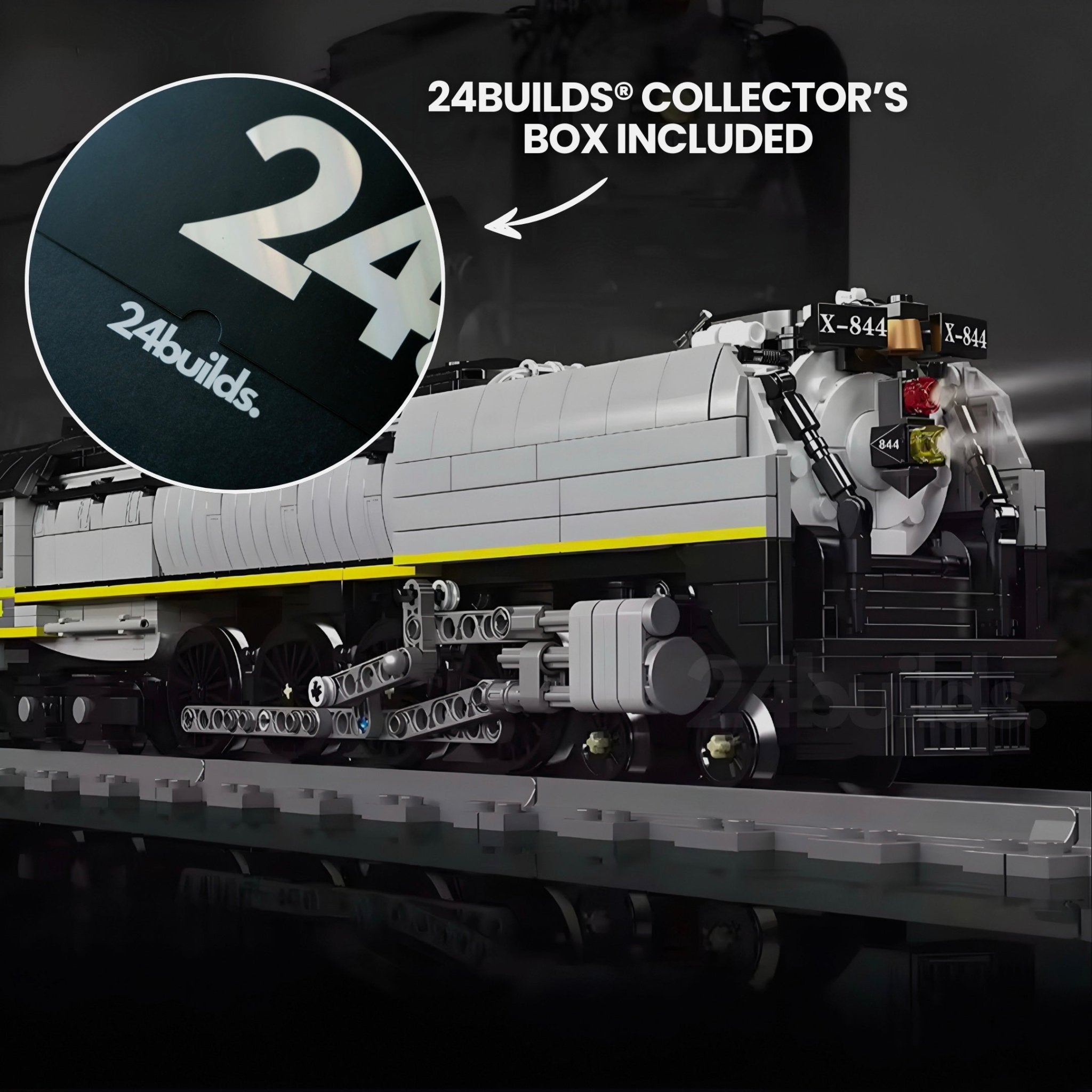 Union Pacific 844 Locomotive | 3358pcs - My Store