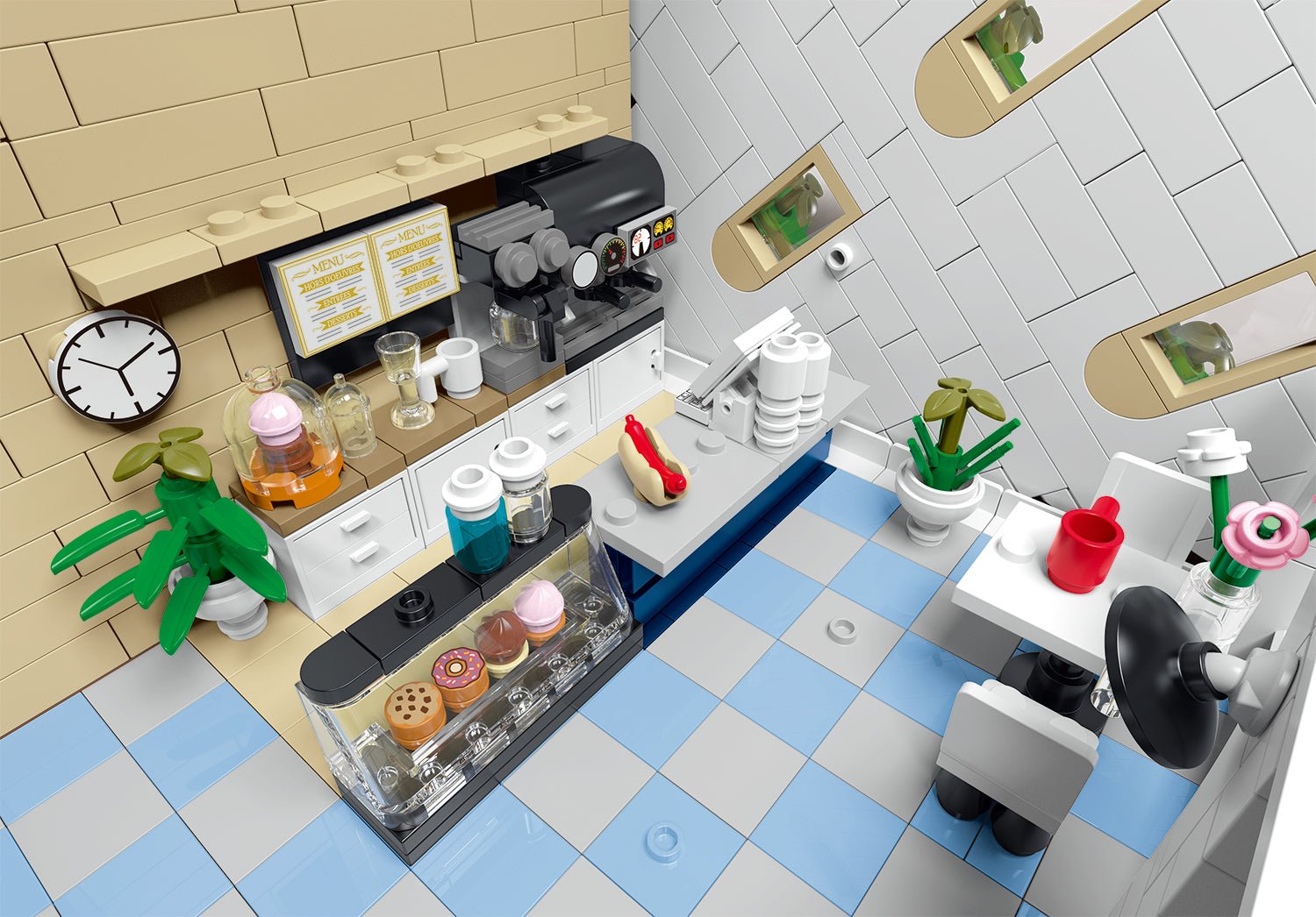 Upside Down Cafe | 3120pcs - My Store