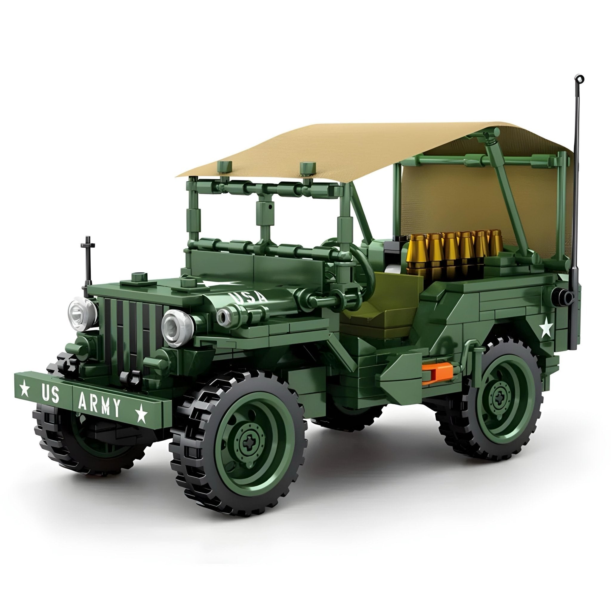 US Army Jeep | 807pcs - My Store
