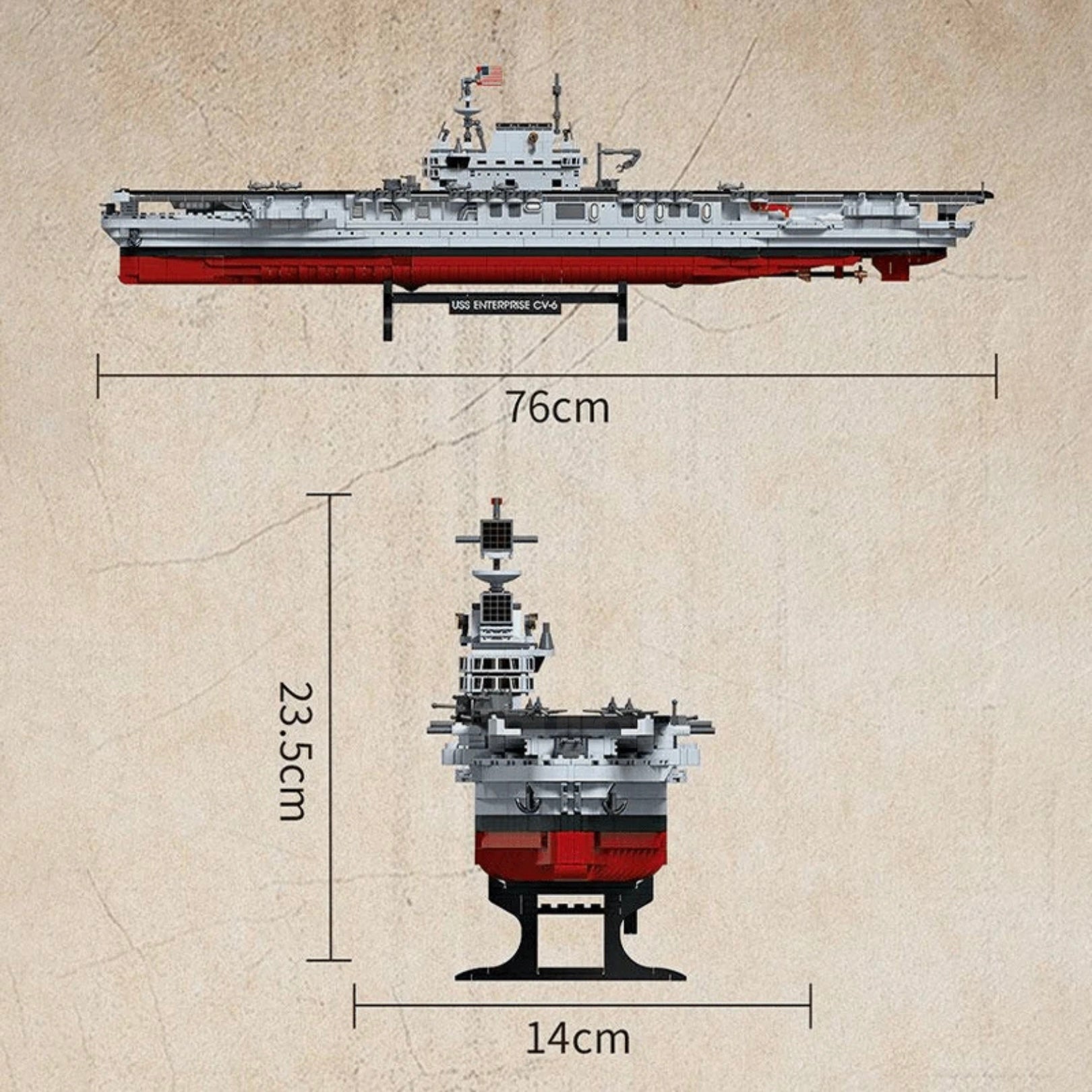 USS Enterprise | 1884pcs - My Store
