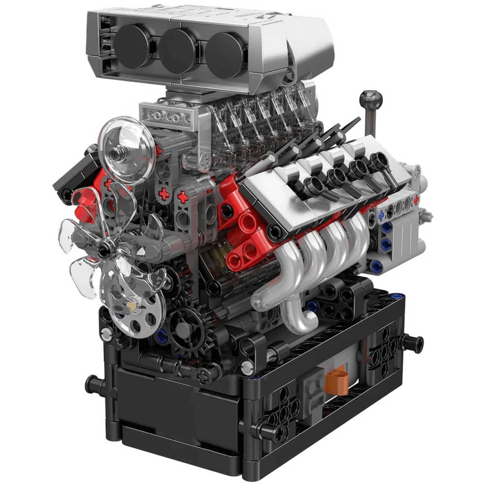 V8 Supercharger Engine | 856pcs - My Store